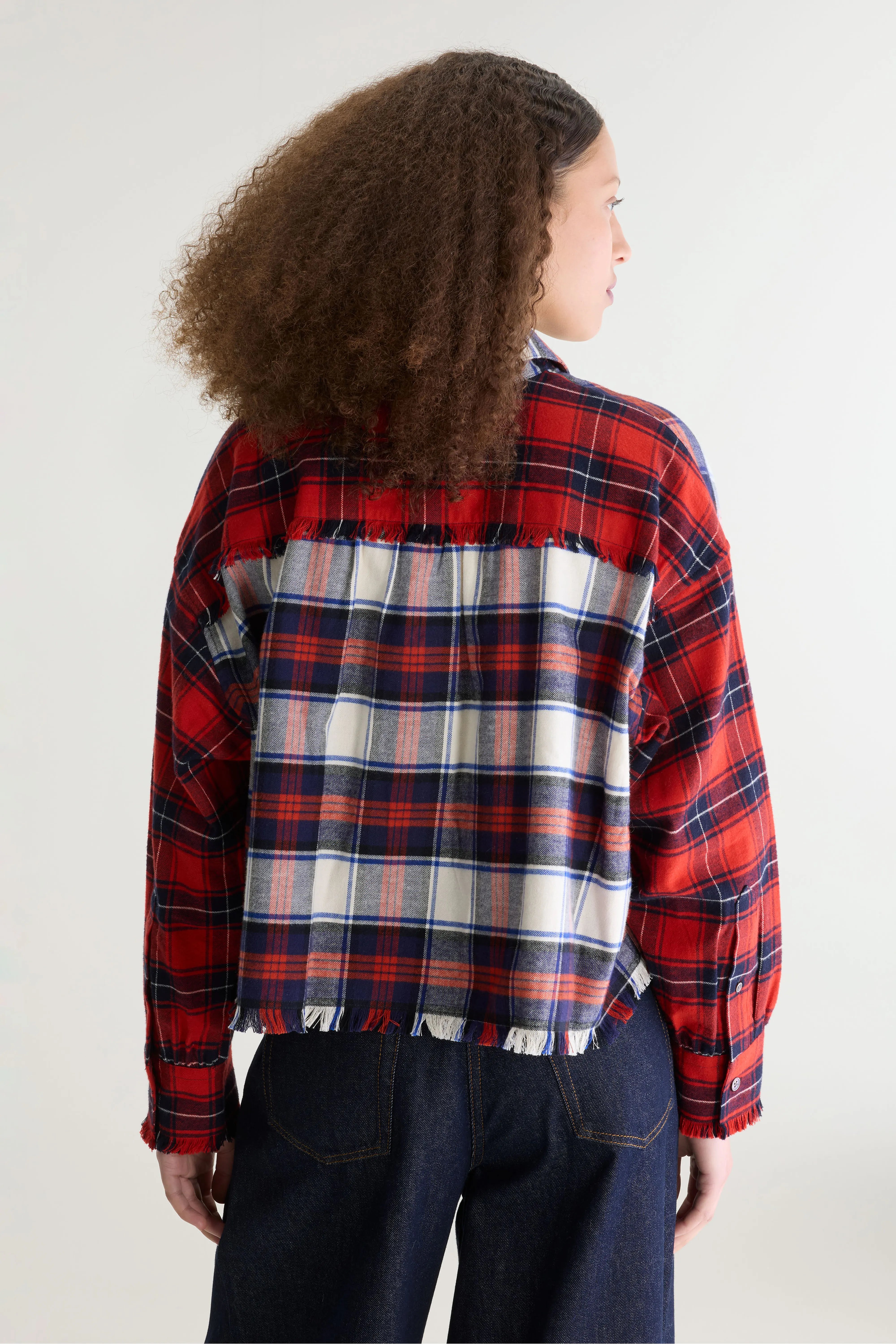 Jonnie cropped geruit hemd (262 / W / CHECK A)