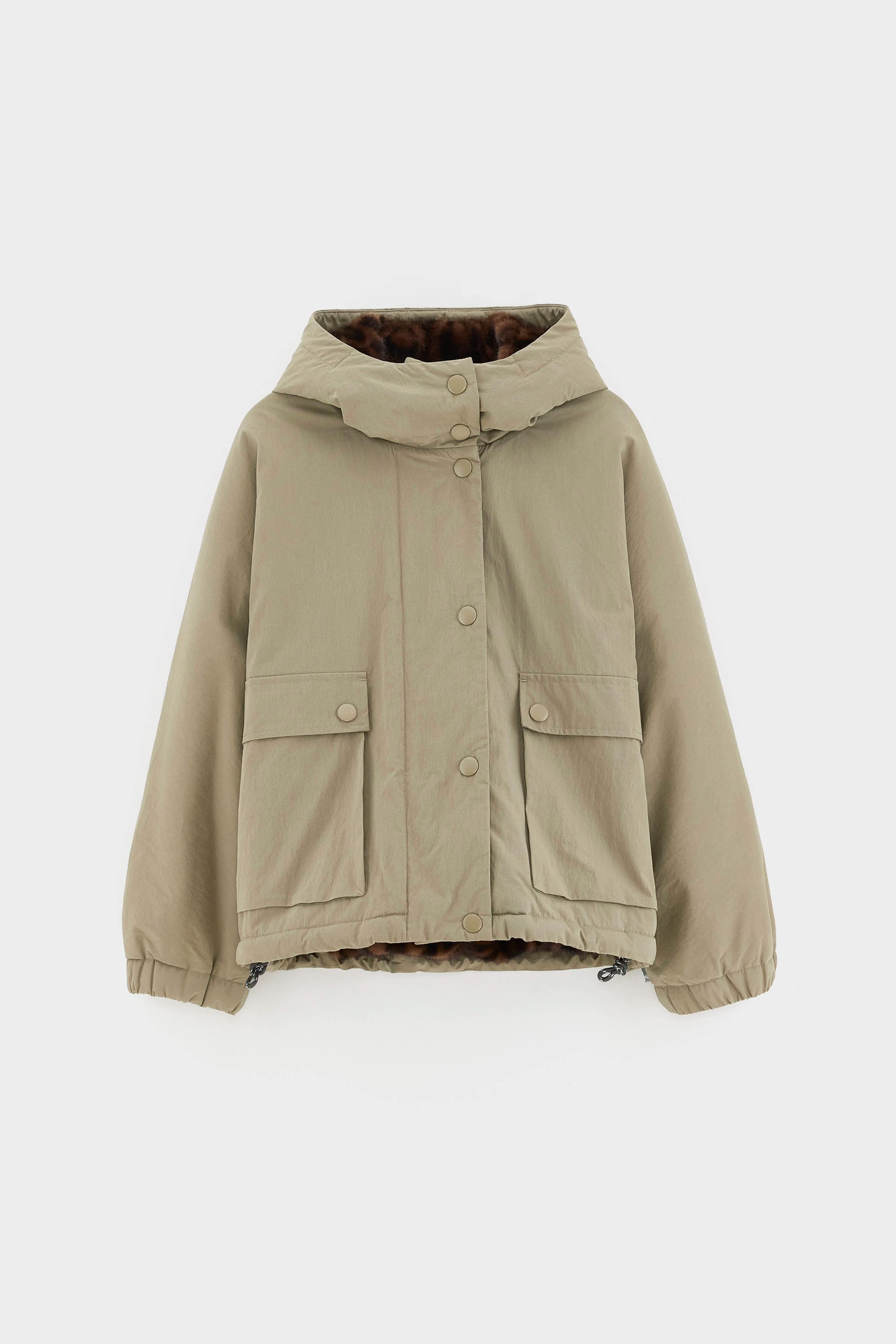 Jenna hooded jacket (262 / W / SHADOW)