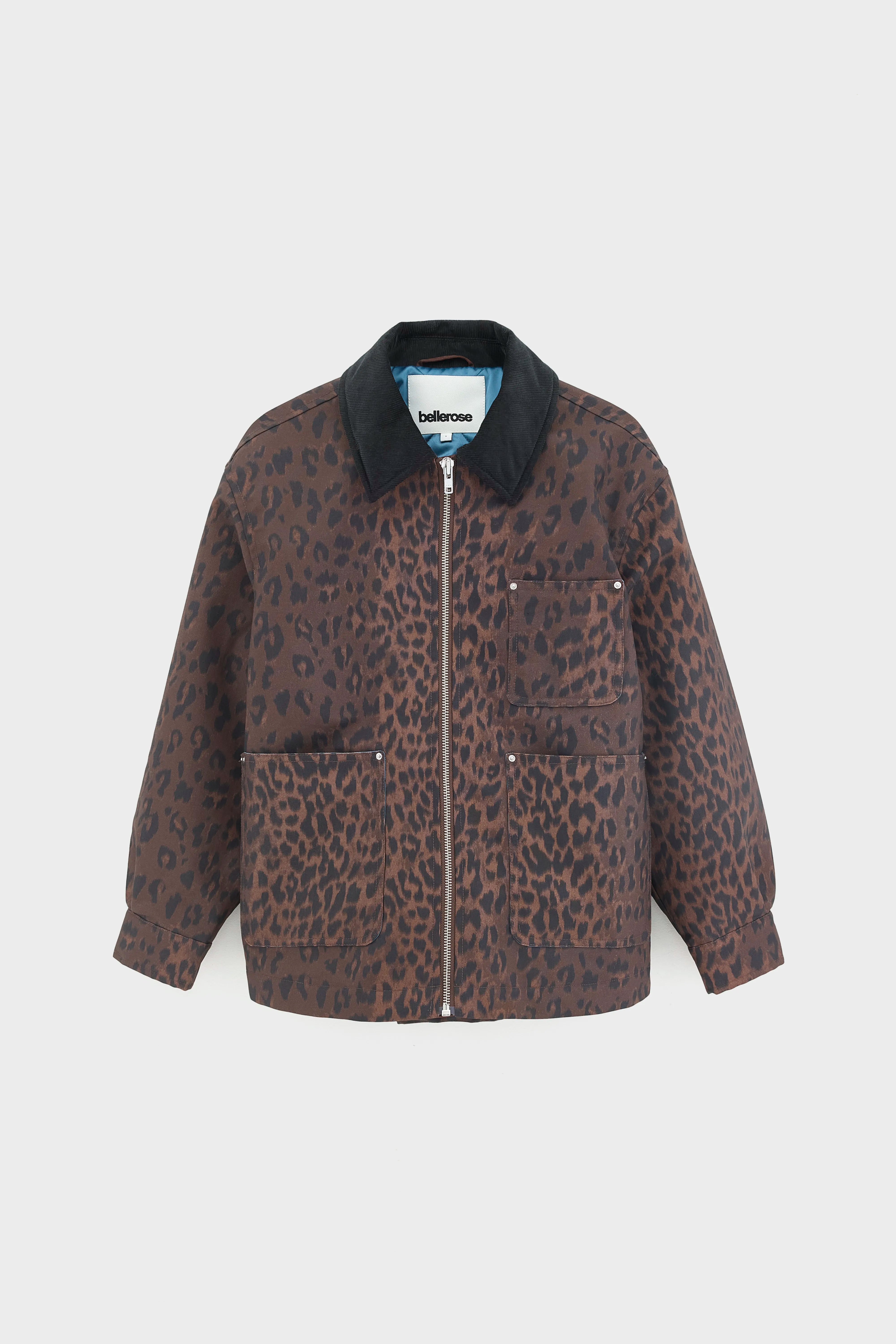 Jaimee jas met luipaardprint (262 / W / DISPLAY A)