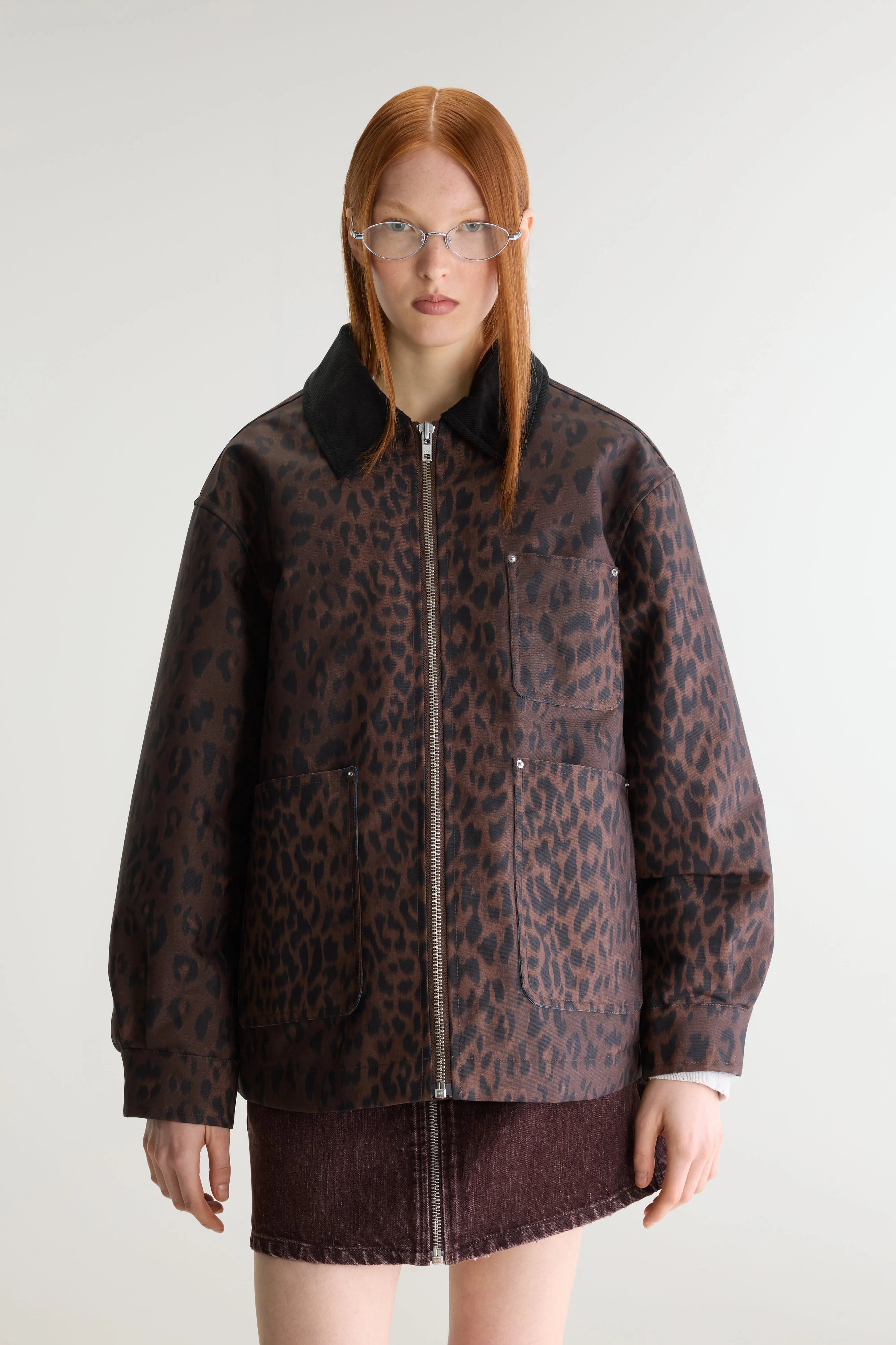 Jaimee Jas Met Luipaardprint - Black / Coffee / Dark roast Voor Dames | Bellerose