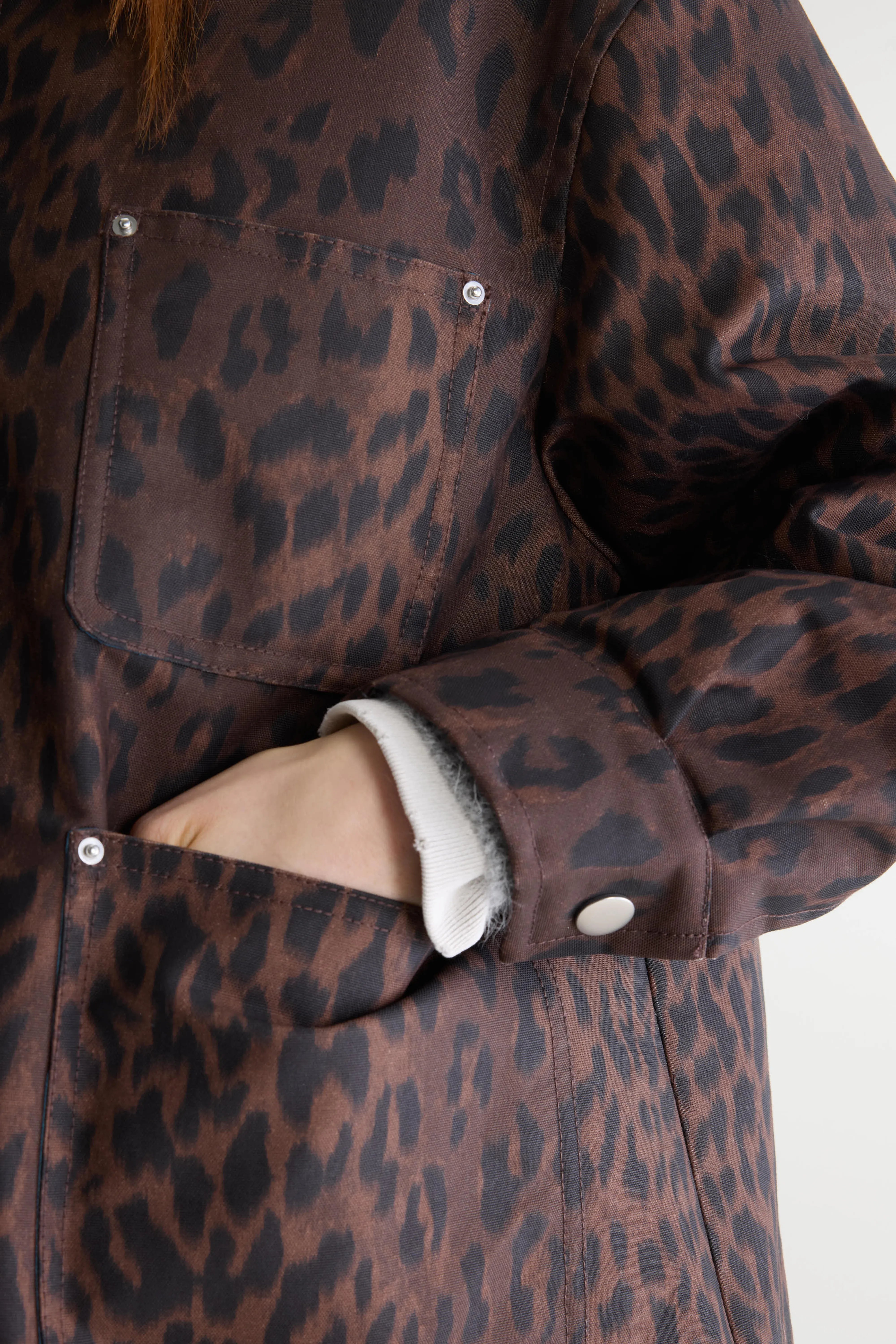 Jaimee Jas Met Luipaardprint - Black / Coffee / Dark roast Voor Dames | Bellerose