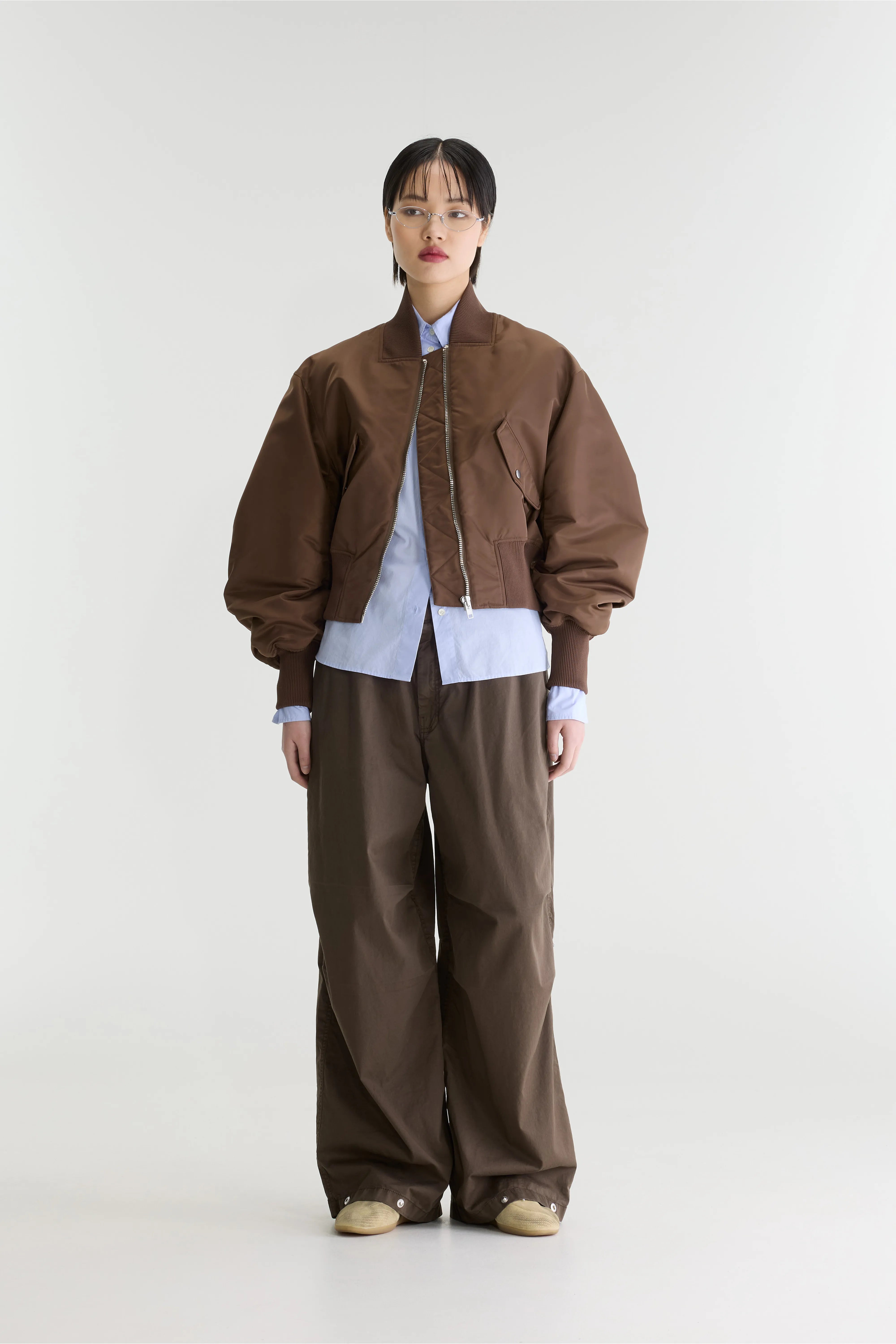 Hendry Bomber Jacket - Mocca For Women | Bellerose
