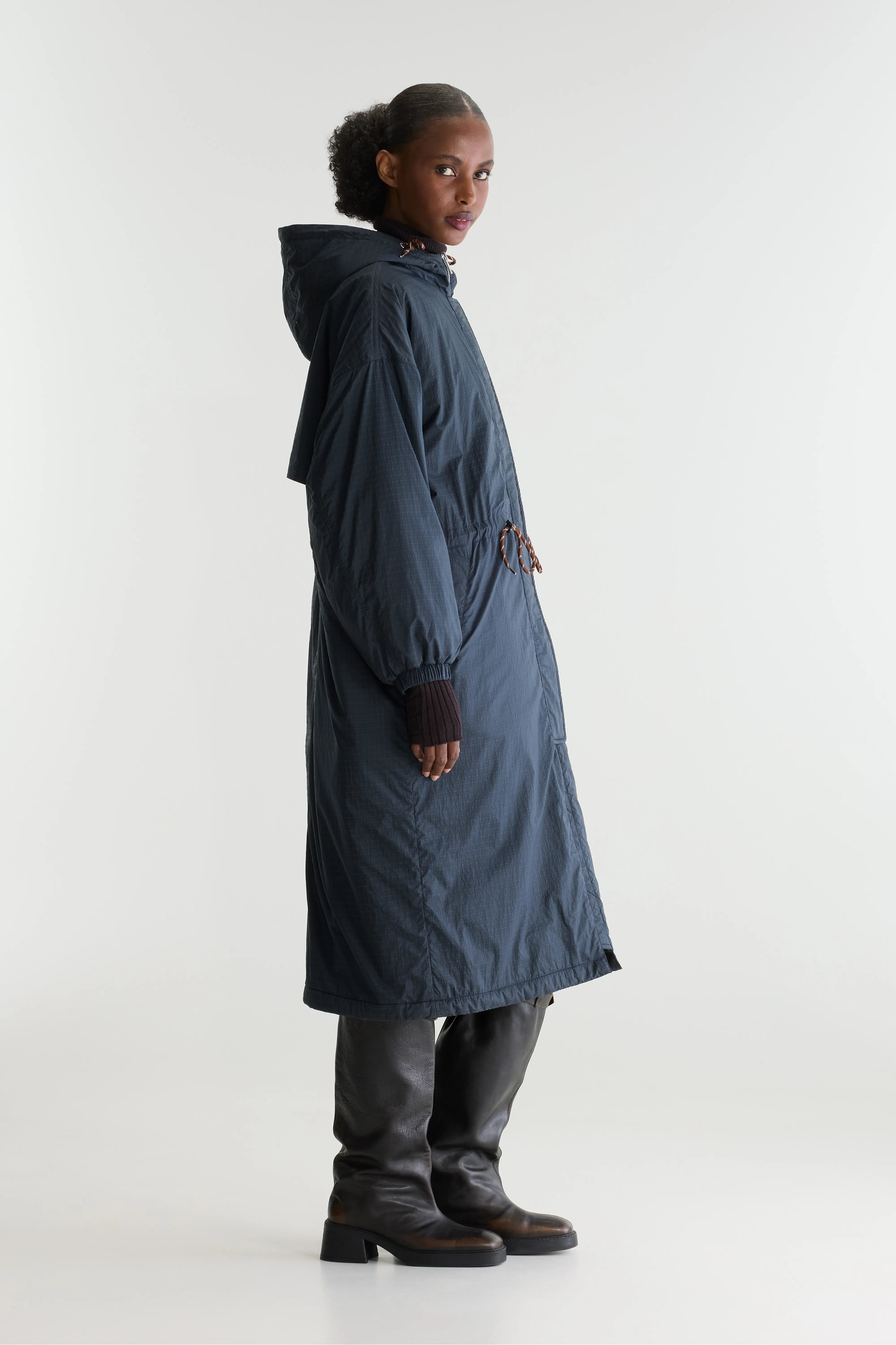 Manteau À Capuche Heleny - Fir Pour Femme | Bellerose