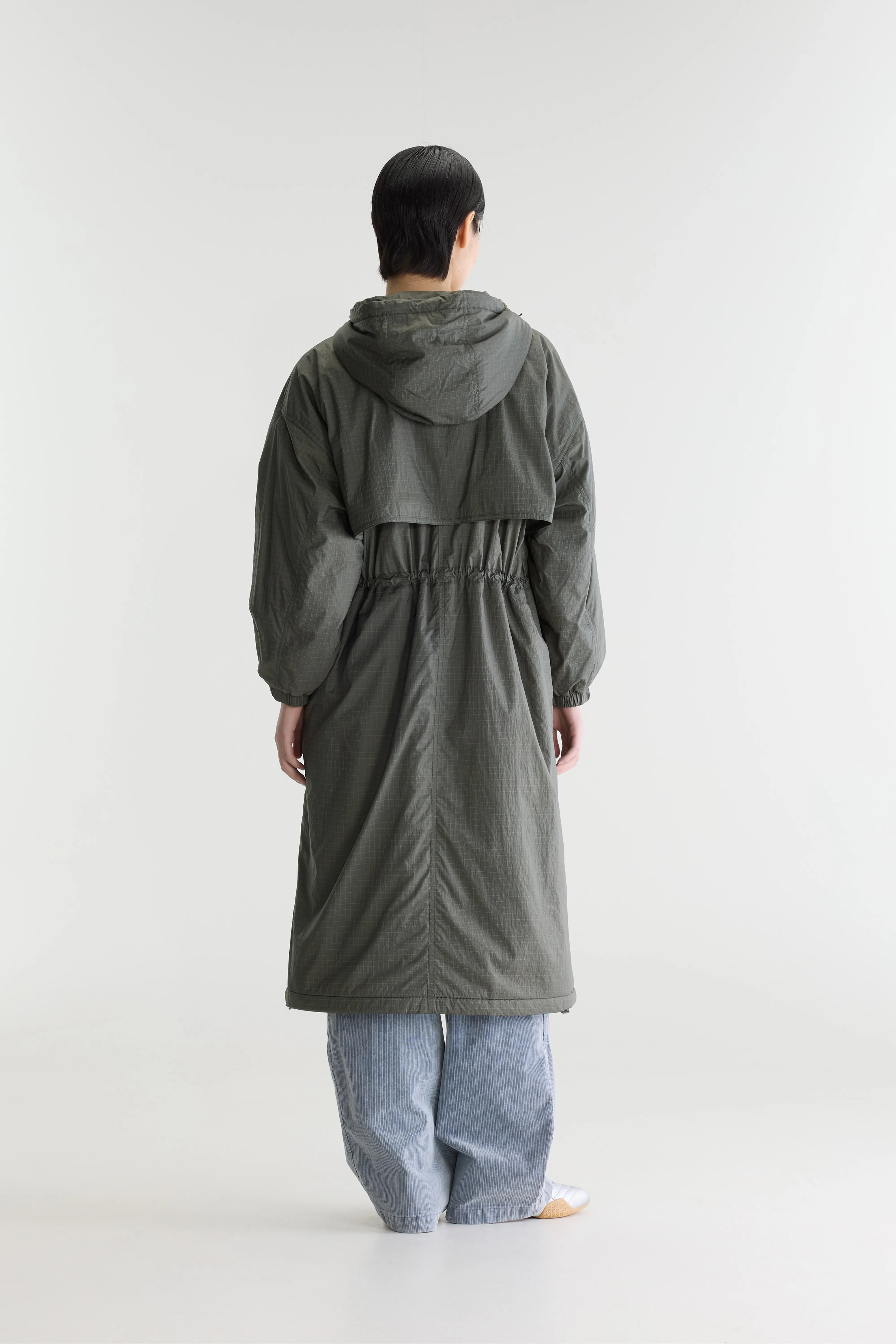 Manteau À Capuche Heleny - Metal green Pour Femme | Bellerose