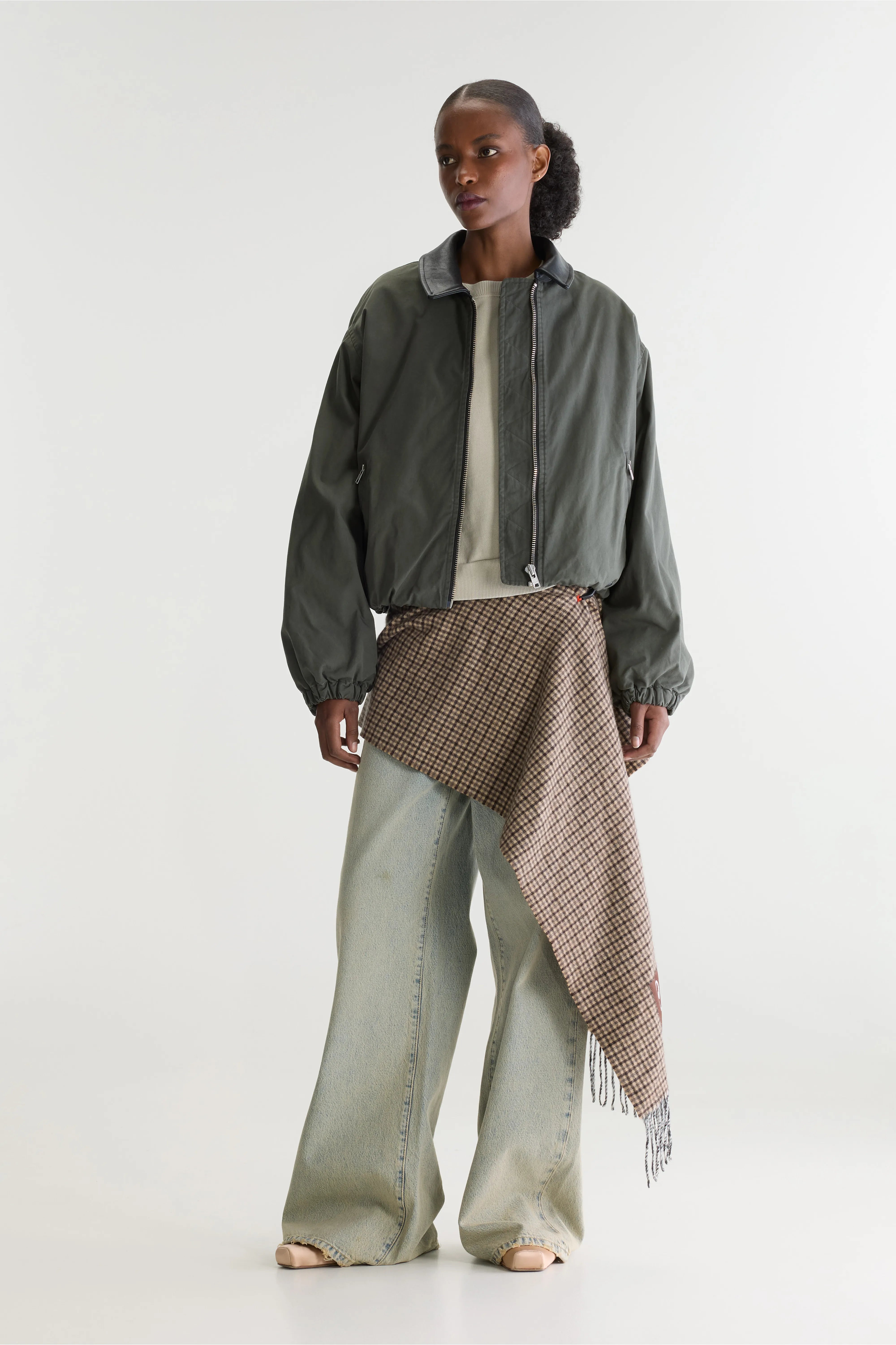 Justine Bomber Jacket - Jet set For Women | Bellerose