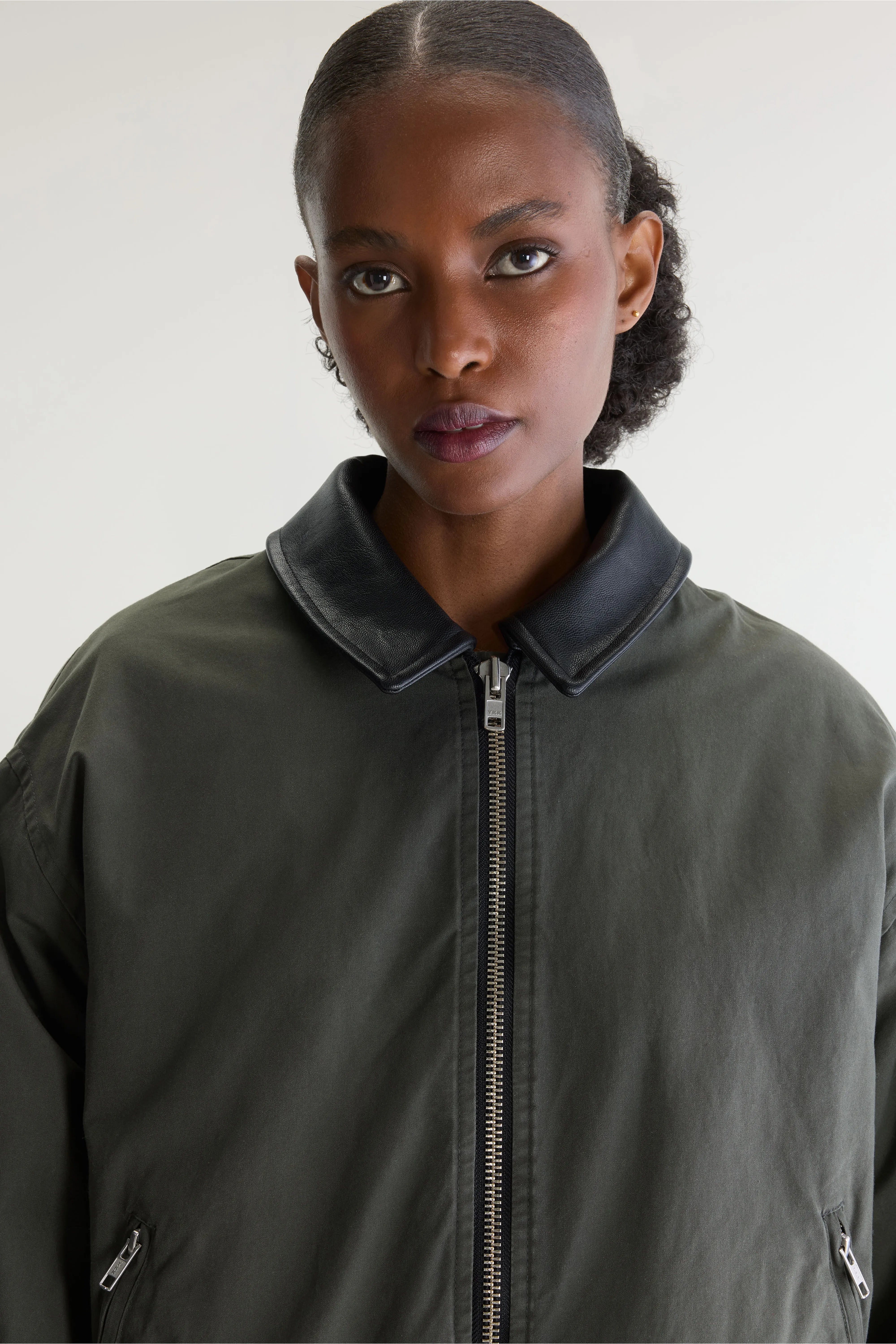 Justine Bomber Jacket - Jet set For Women | Bellerose