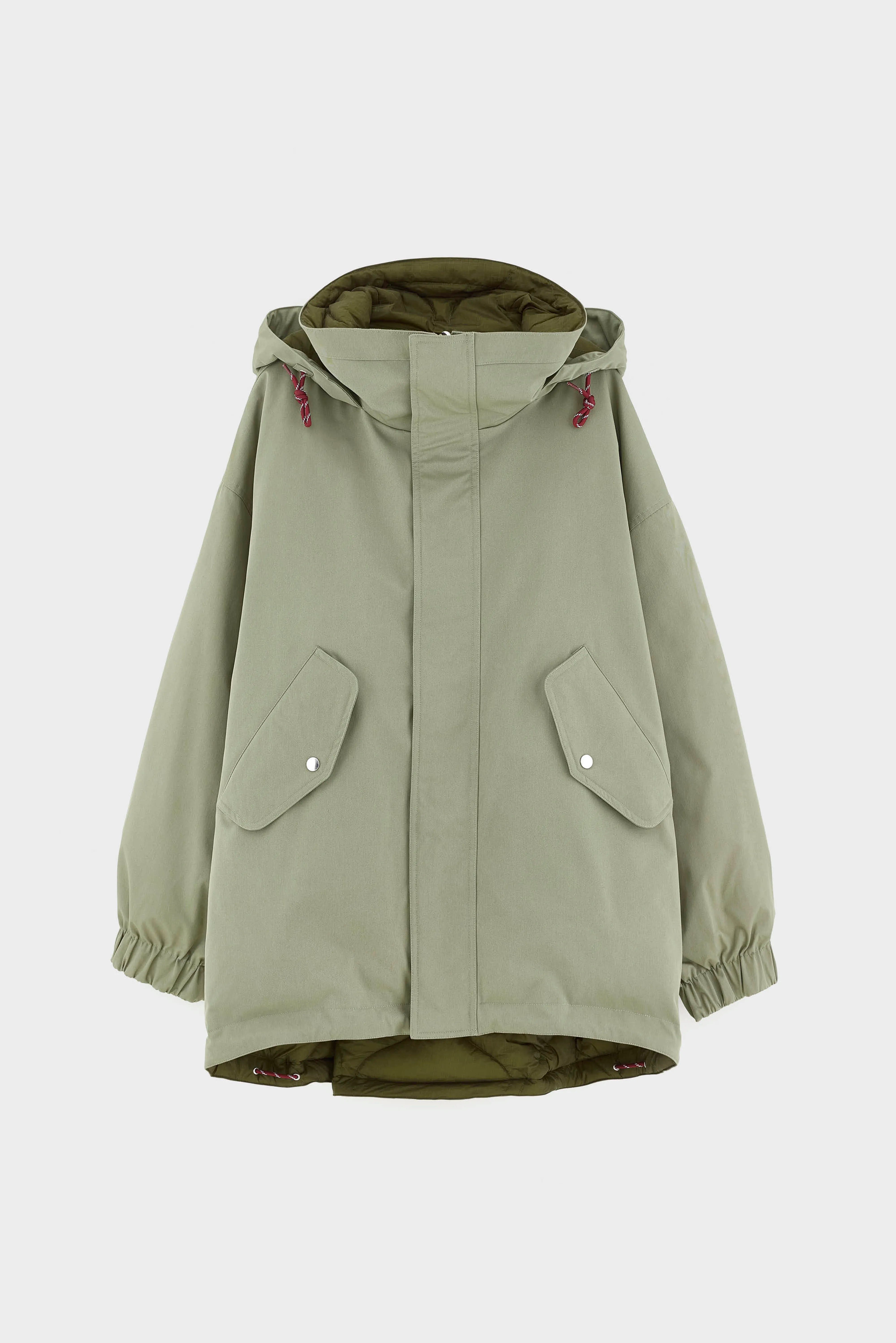 Hedi parka met capuchon (262 / W / SHADOW)
