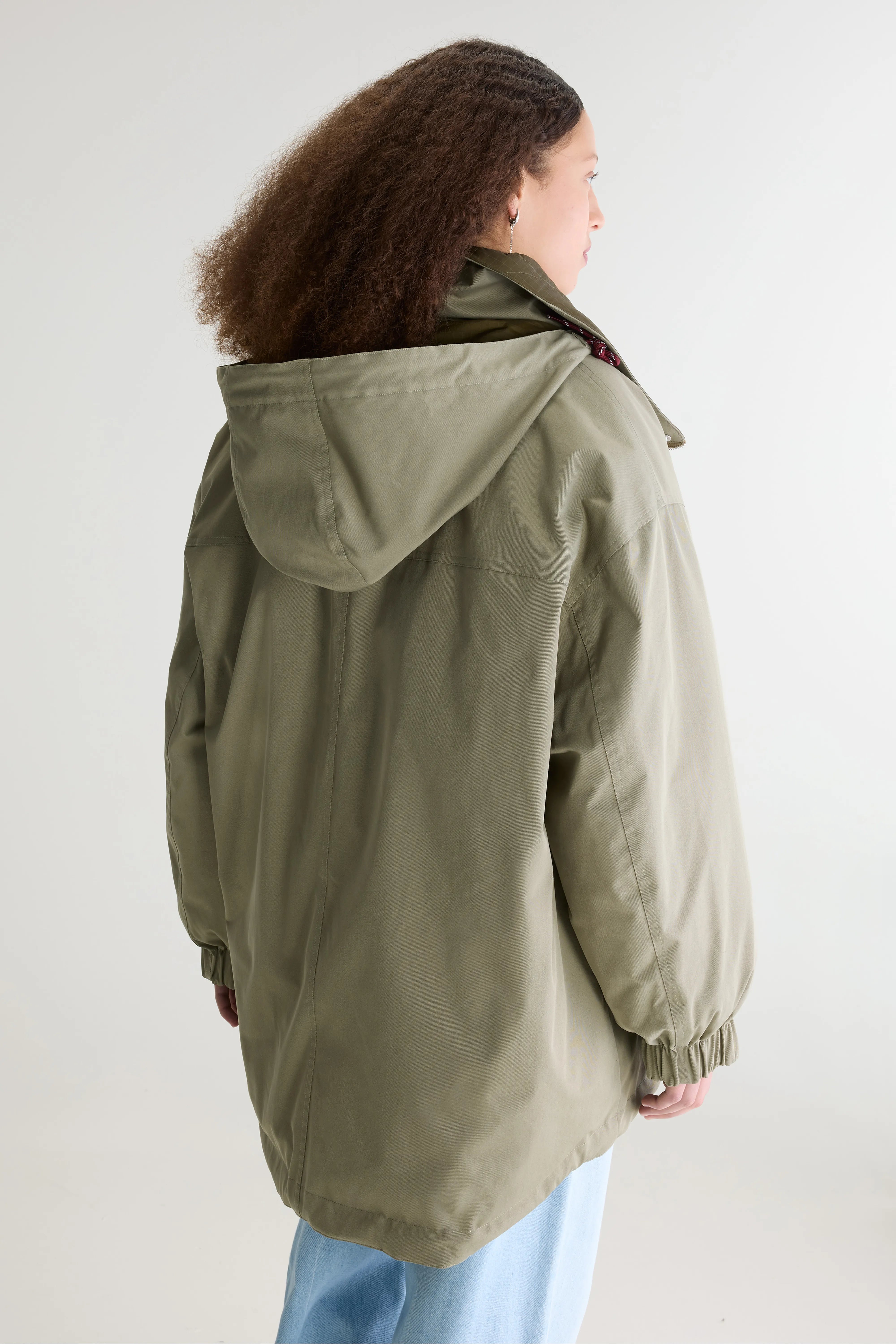 Hedi parka met capuchon (262 / W / SHADOW)
