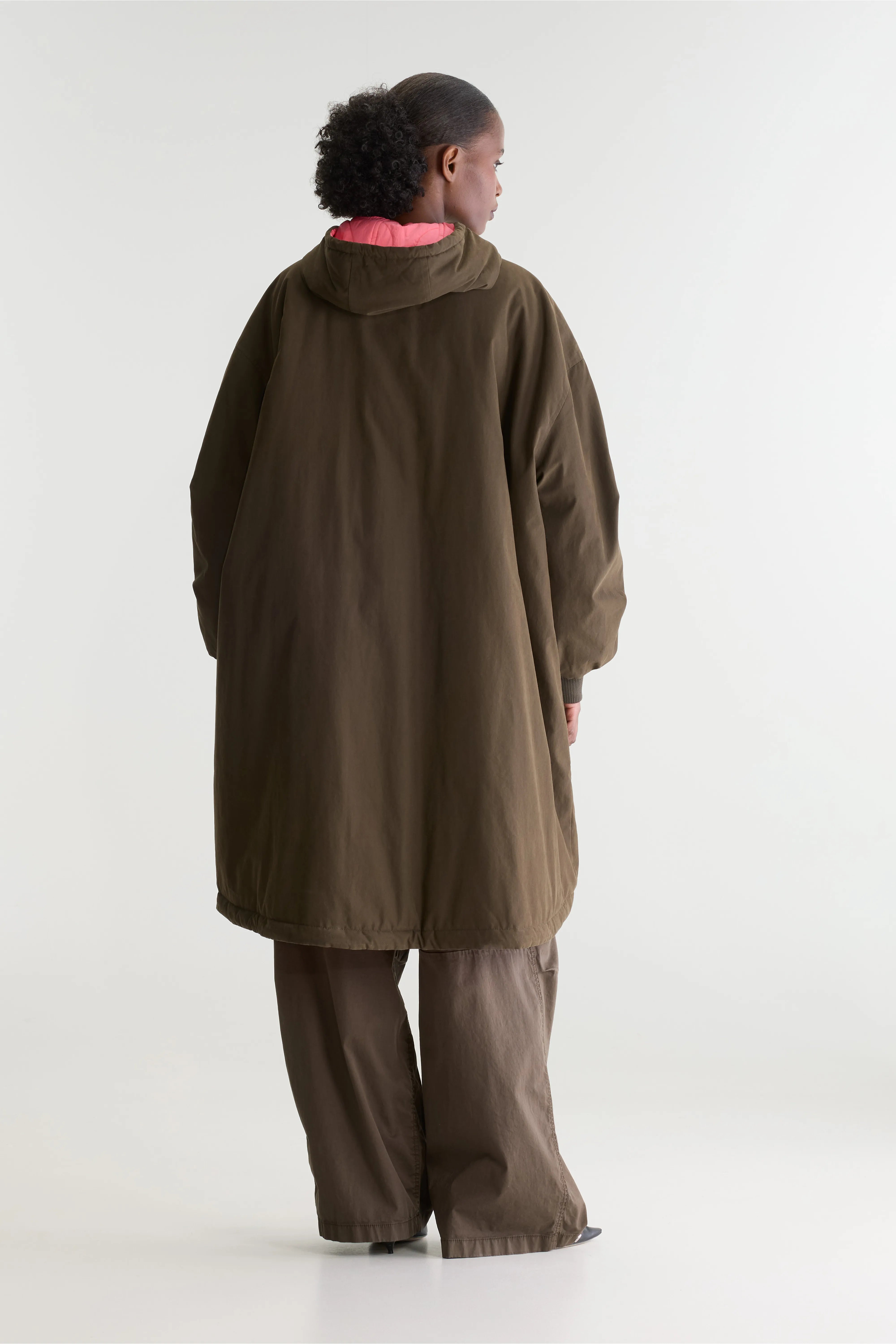 Manteau À Capuche Honor - Ebony Pour Femme | Bellerose