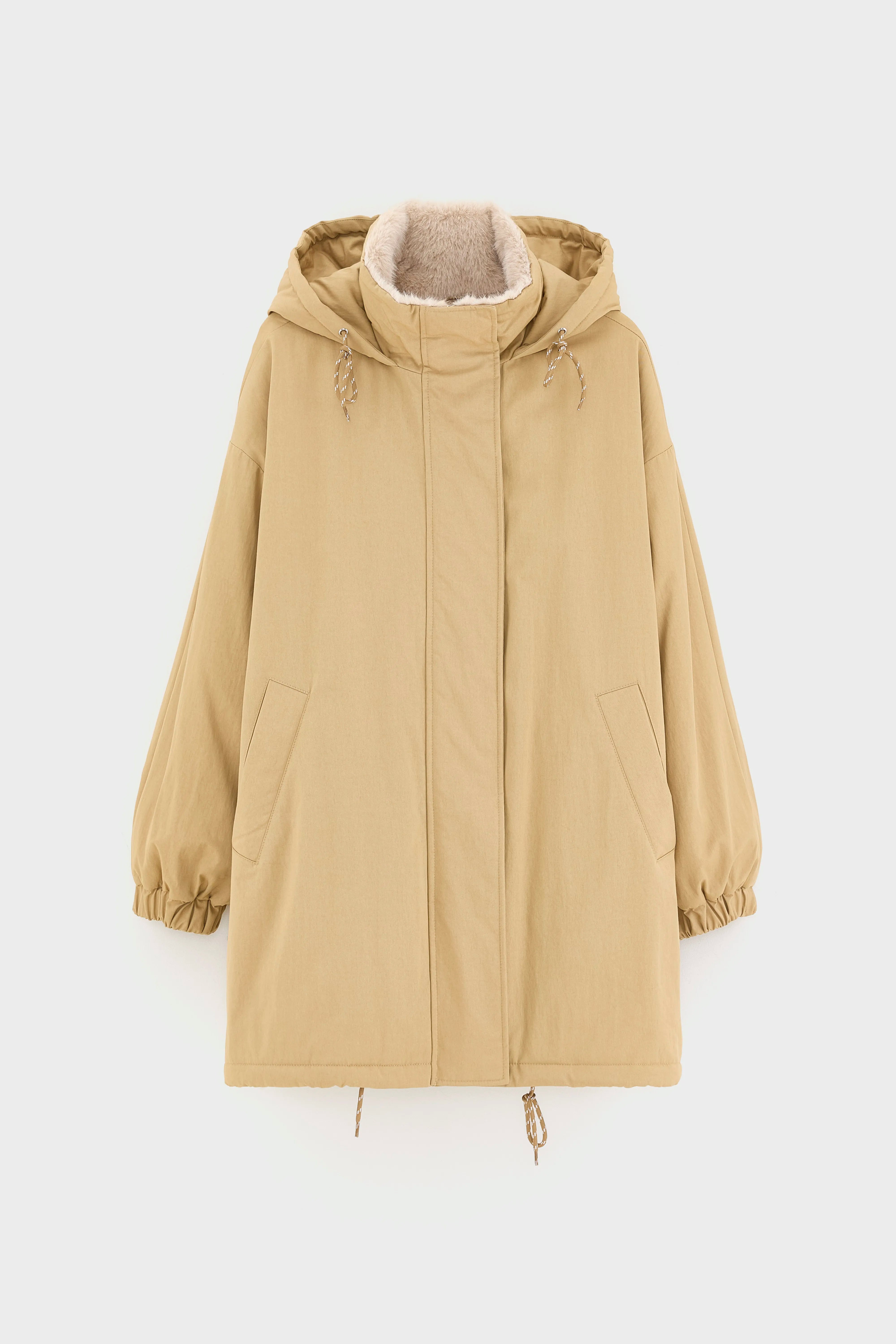 Parka à capuche Jade (262 / W / CLAY)