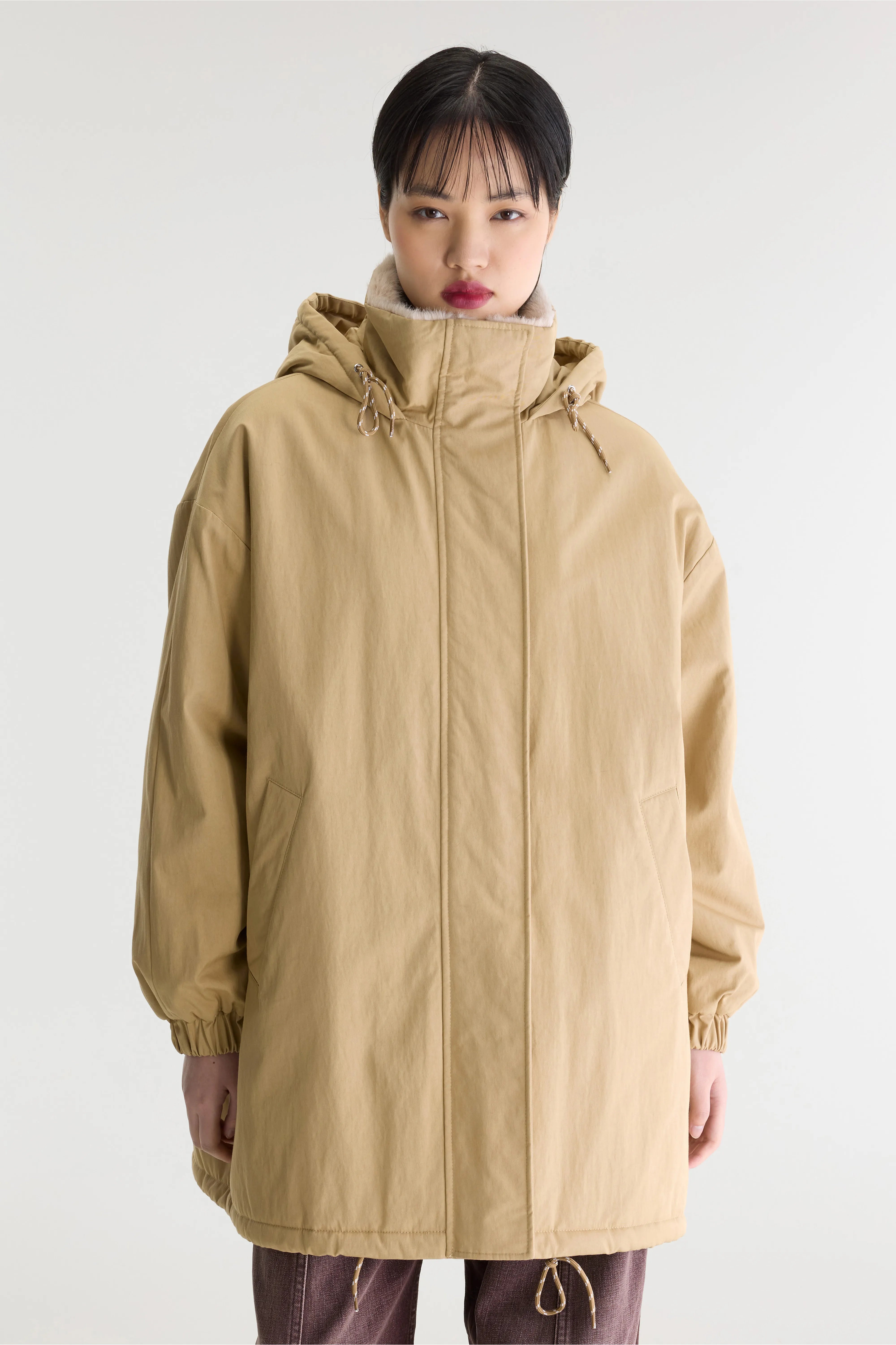 Parka À Capuche Jade - Clay Pour Femme | Bellerose
