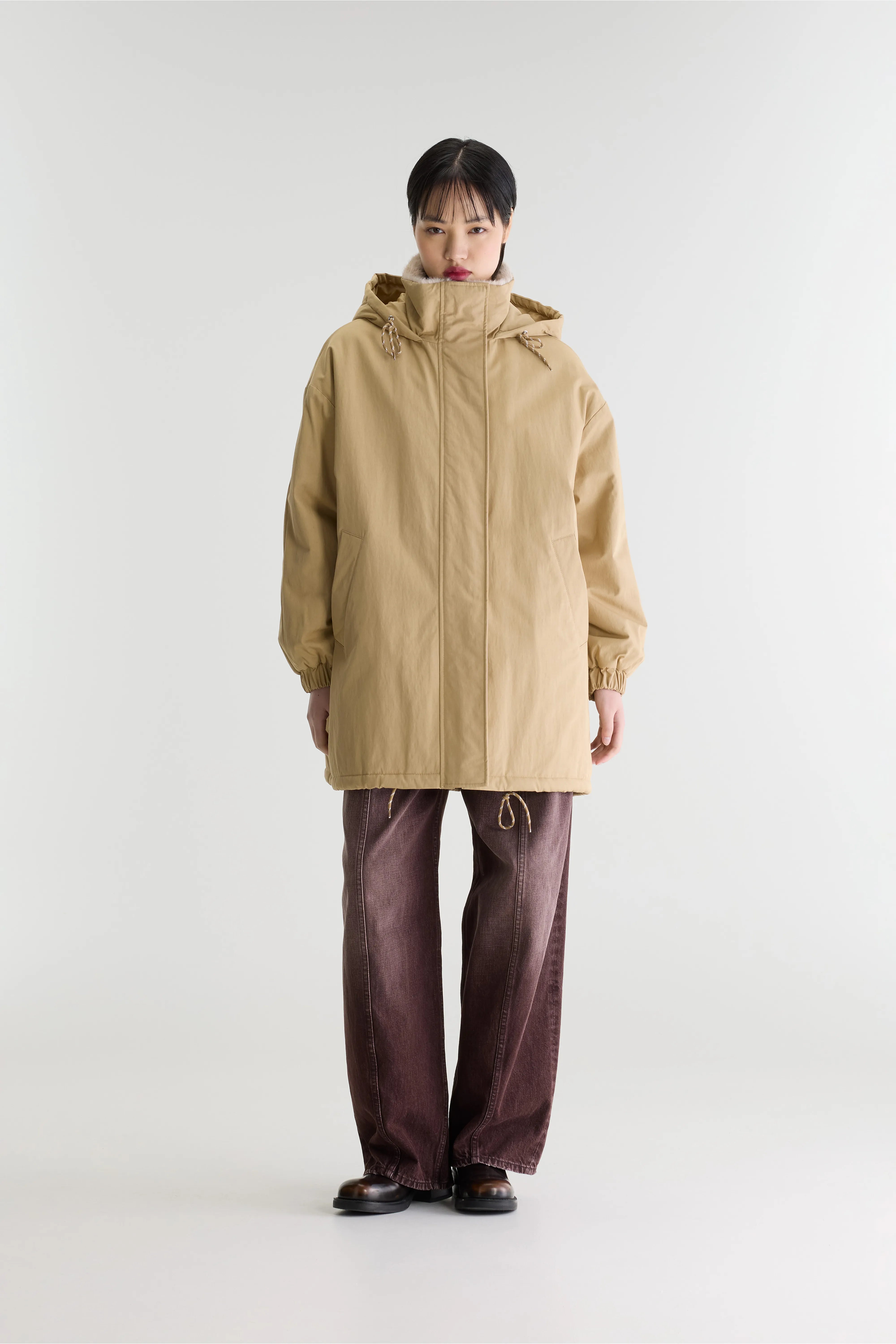 Parka À Capuche Jade - Clay Pour Femme | Bellerose