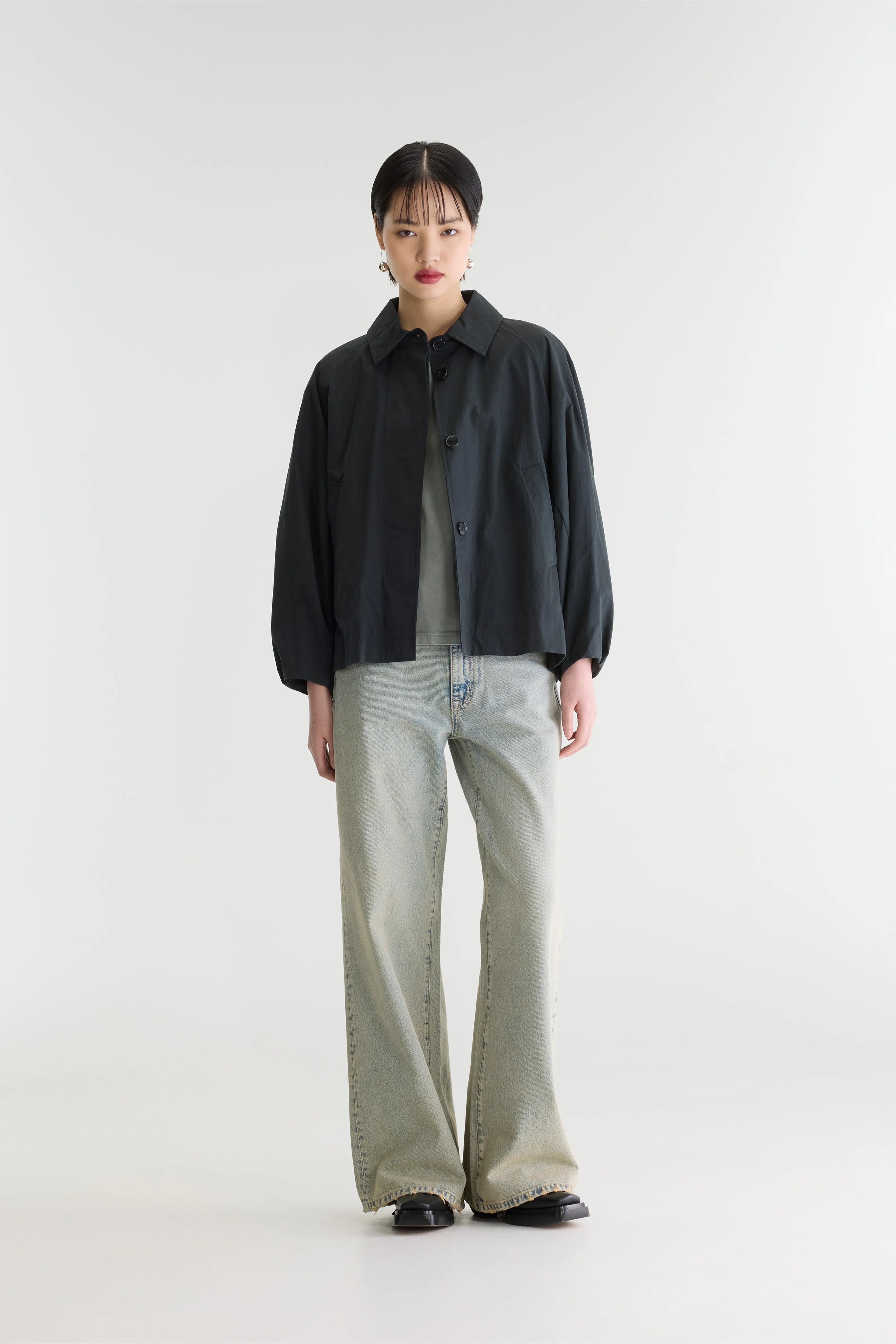 Jodie Trench Jacket - Pirate For Women | Bellerose