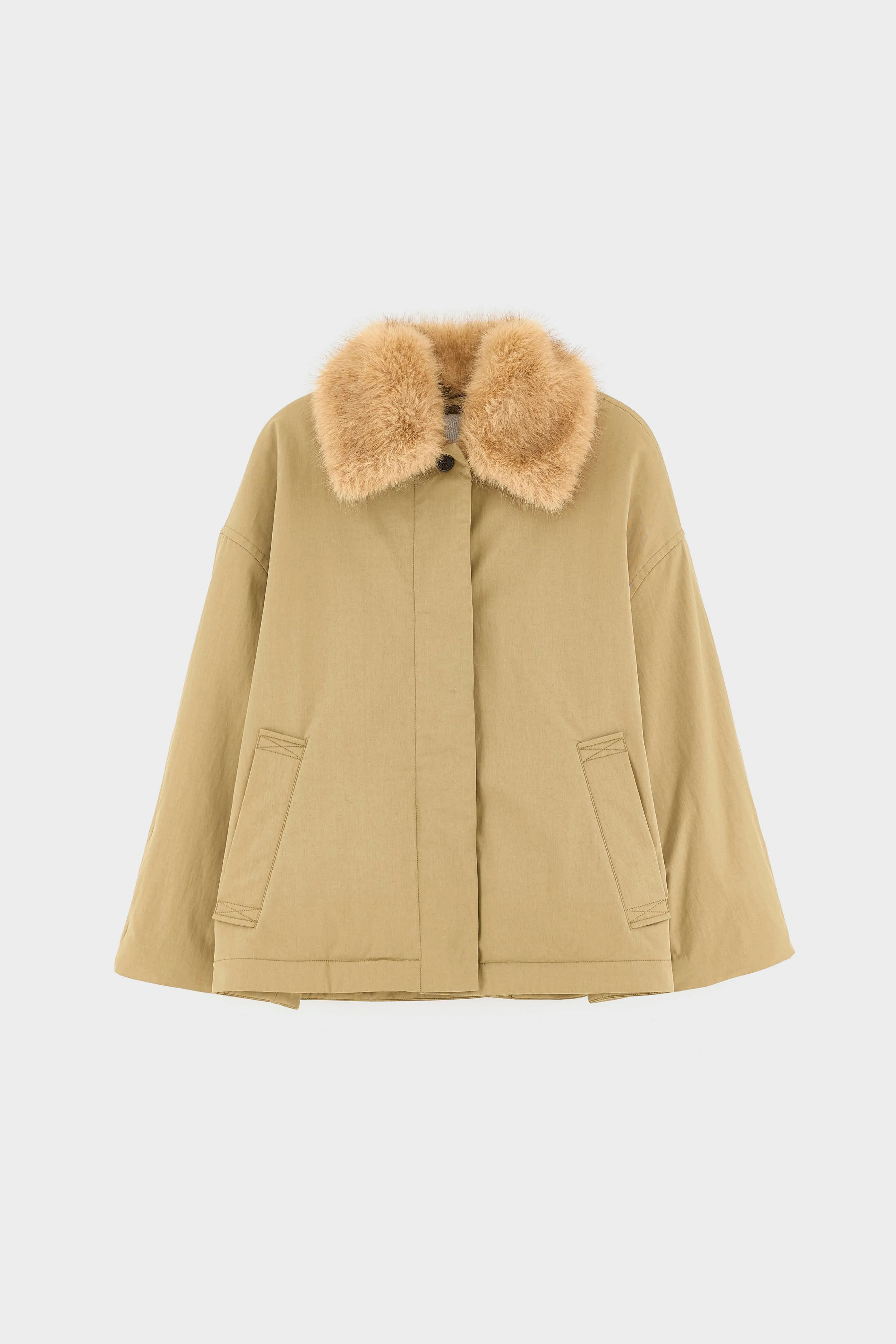 Hilma trench-stijl jas (262 / W / SOIL)