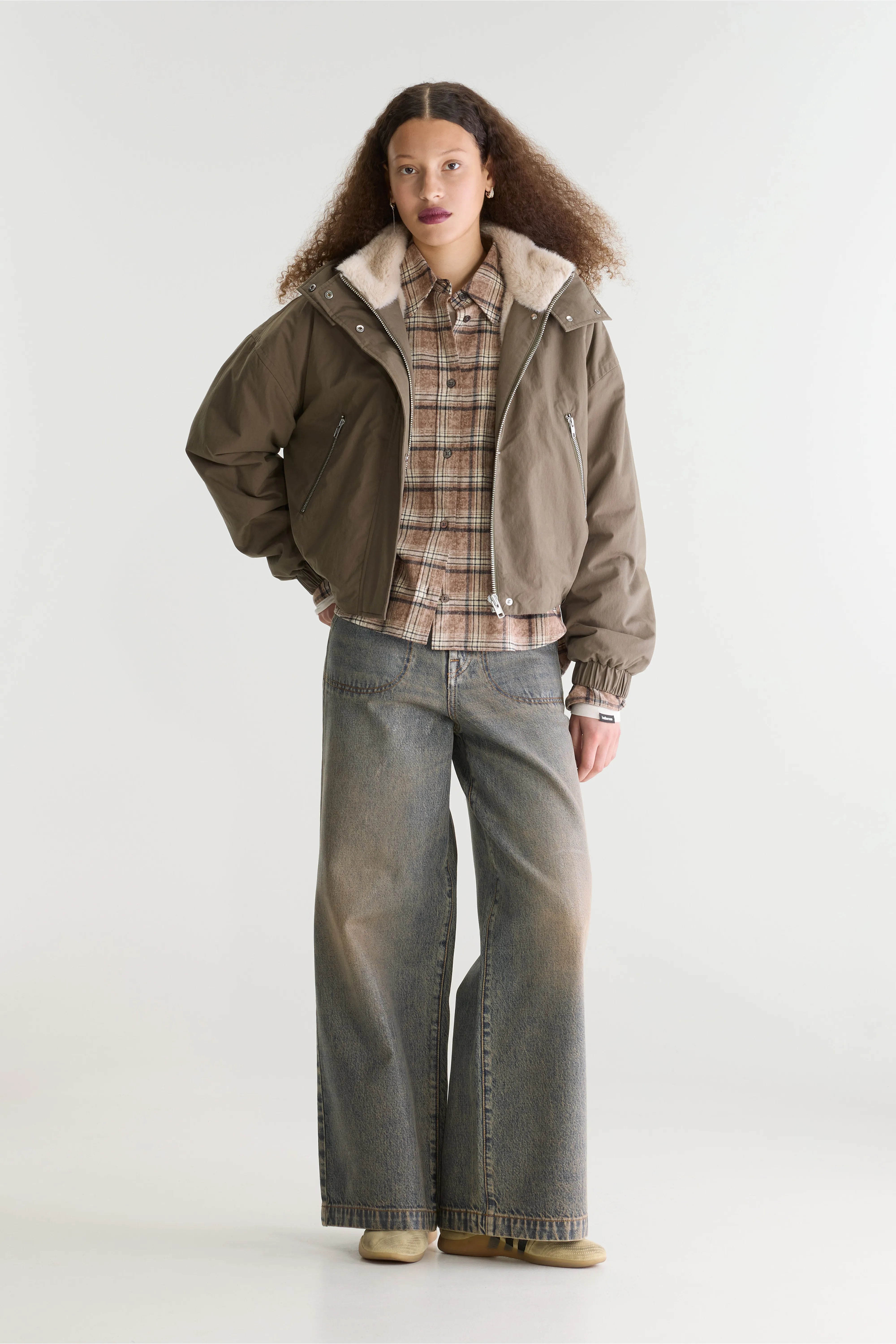 Veste courte Herna (262 / W / TARMAC)