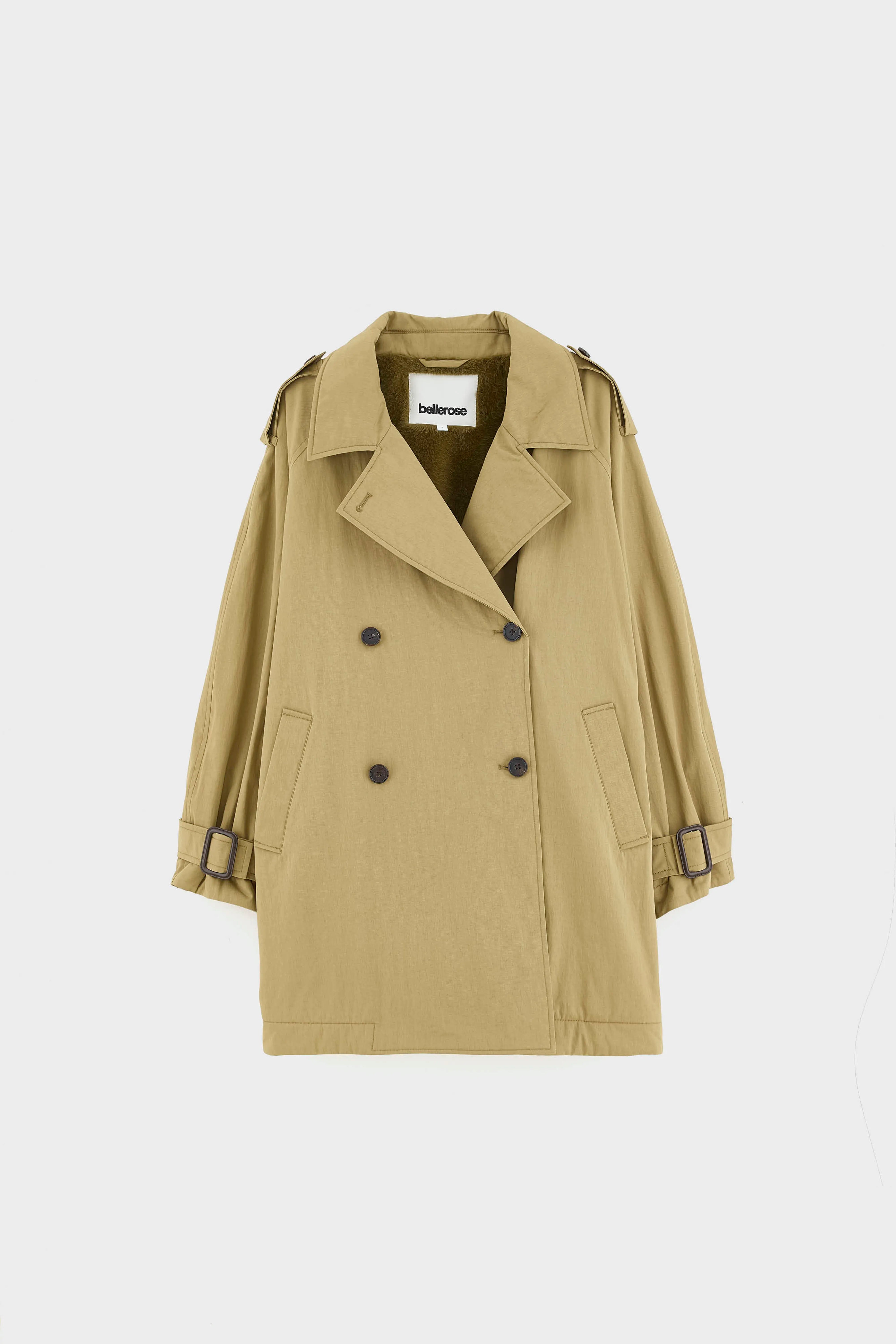 Veste courte façon trench Harlon (262 / W / SOIL)