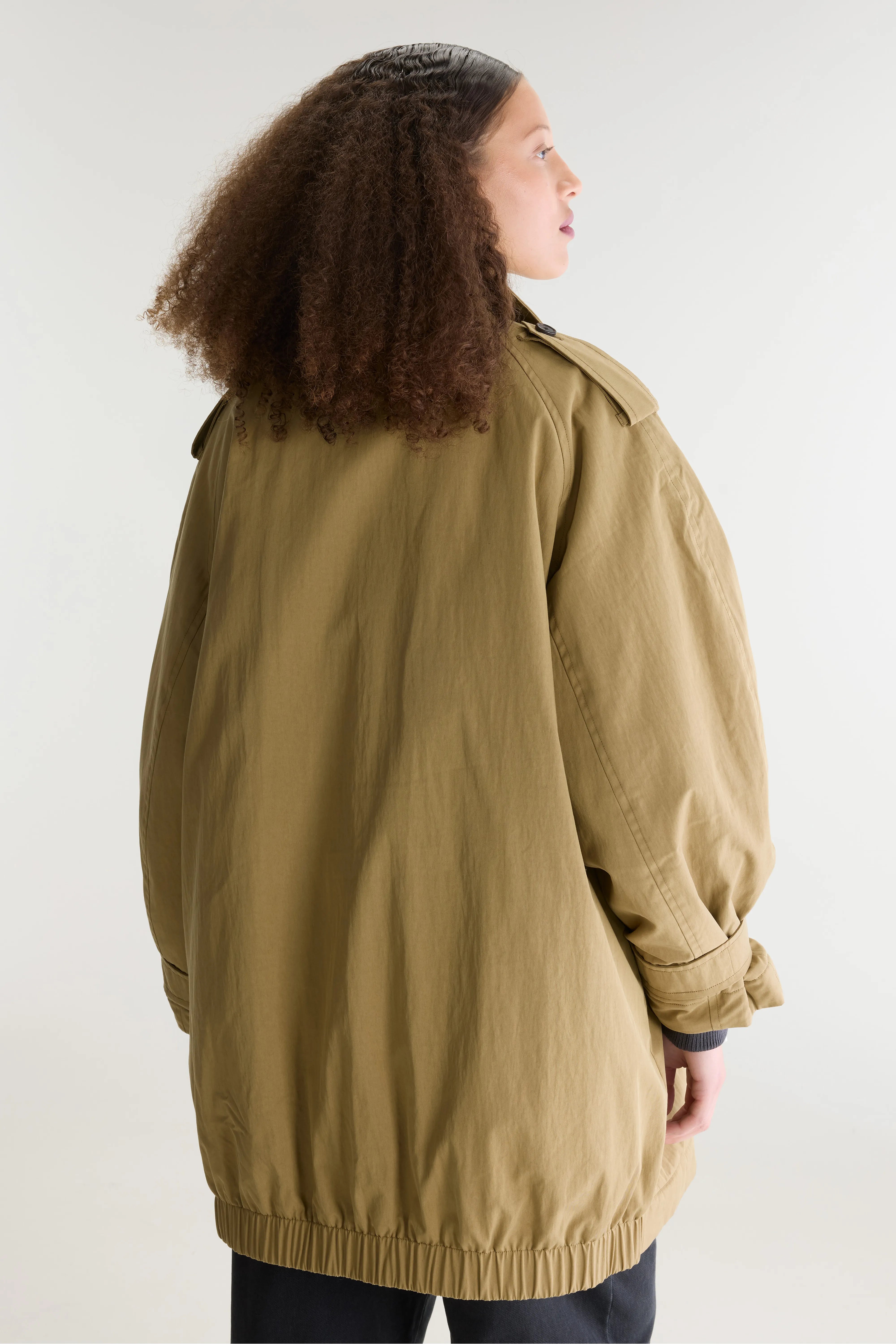 Veste courte façon trench Harlon (262 / W / SOIL)