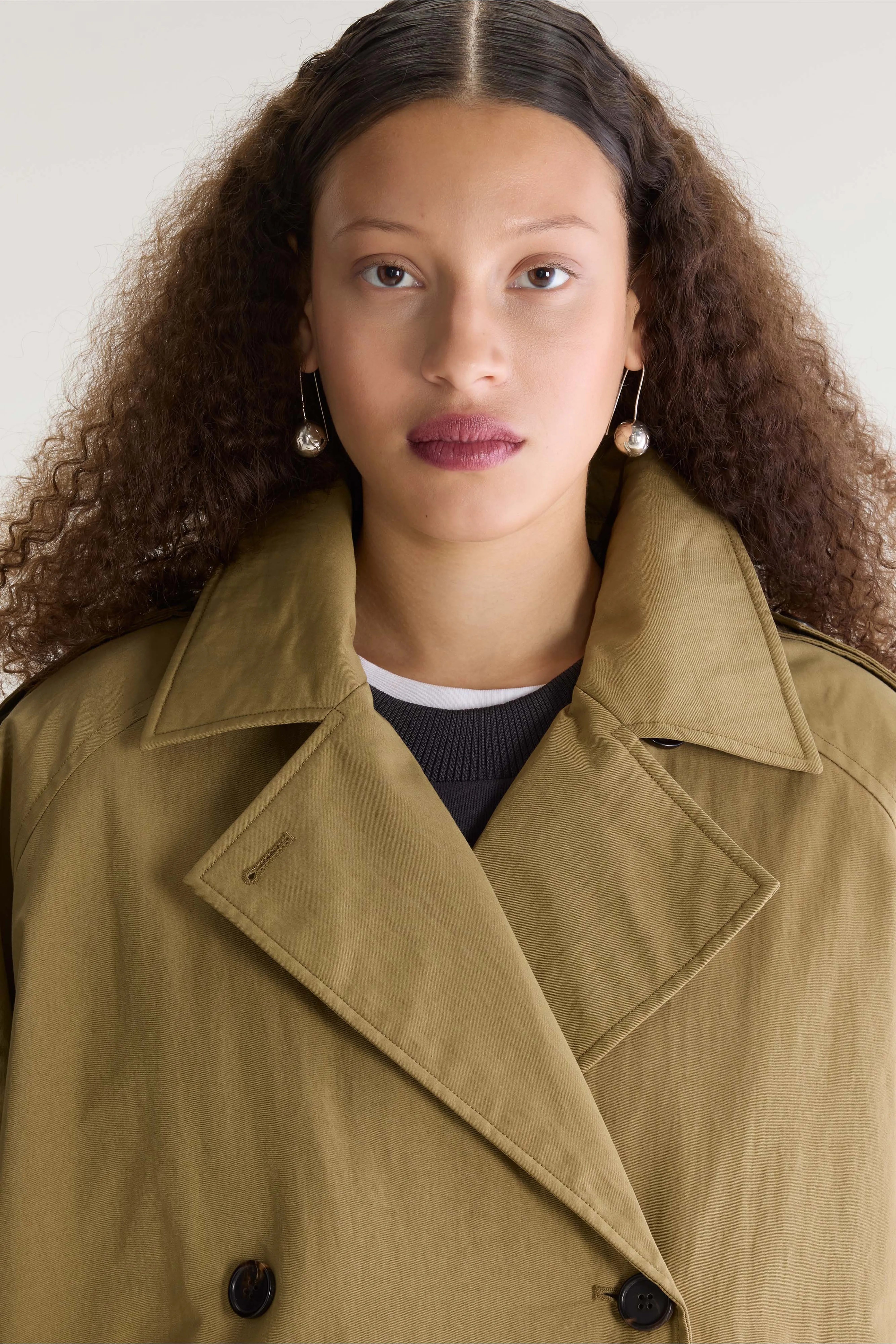 Veste courte façon trench Harlon (262 / W / SOIL)