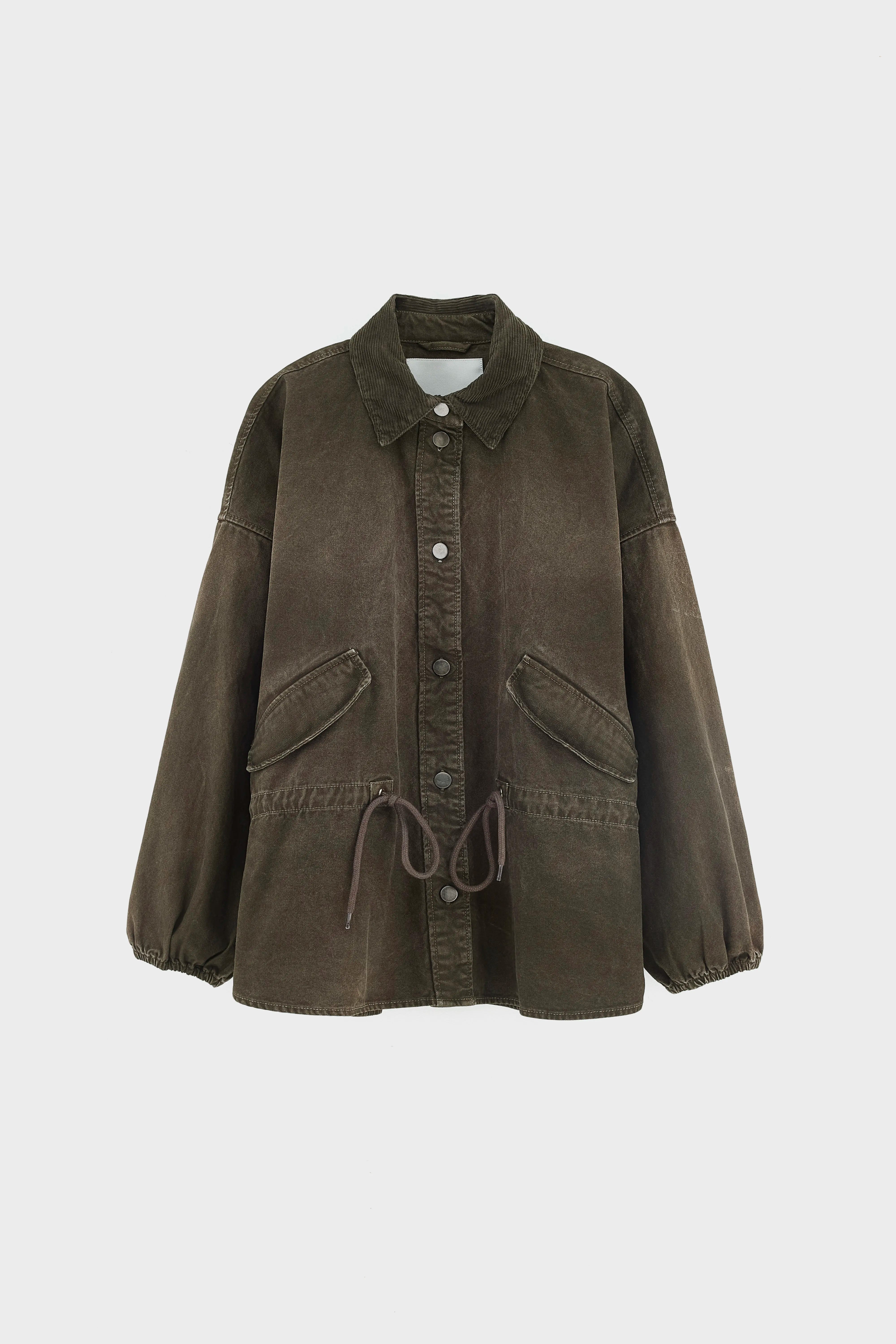 Wonder relaxte overshirt (262 / W / CARBONE)
