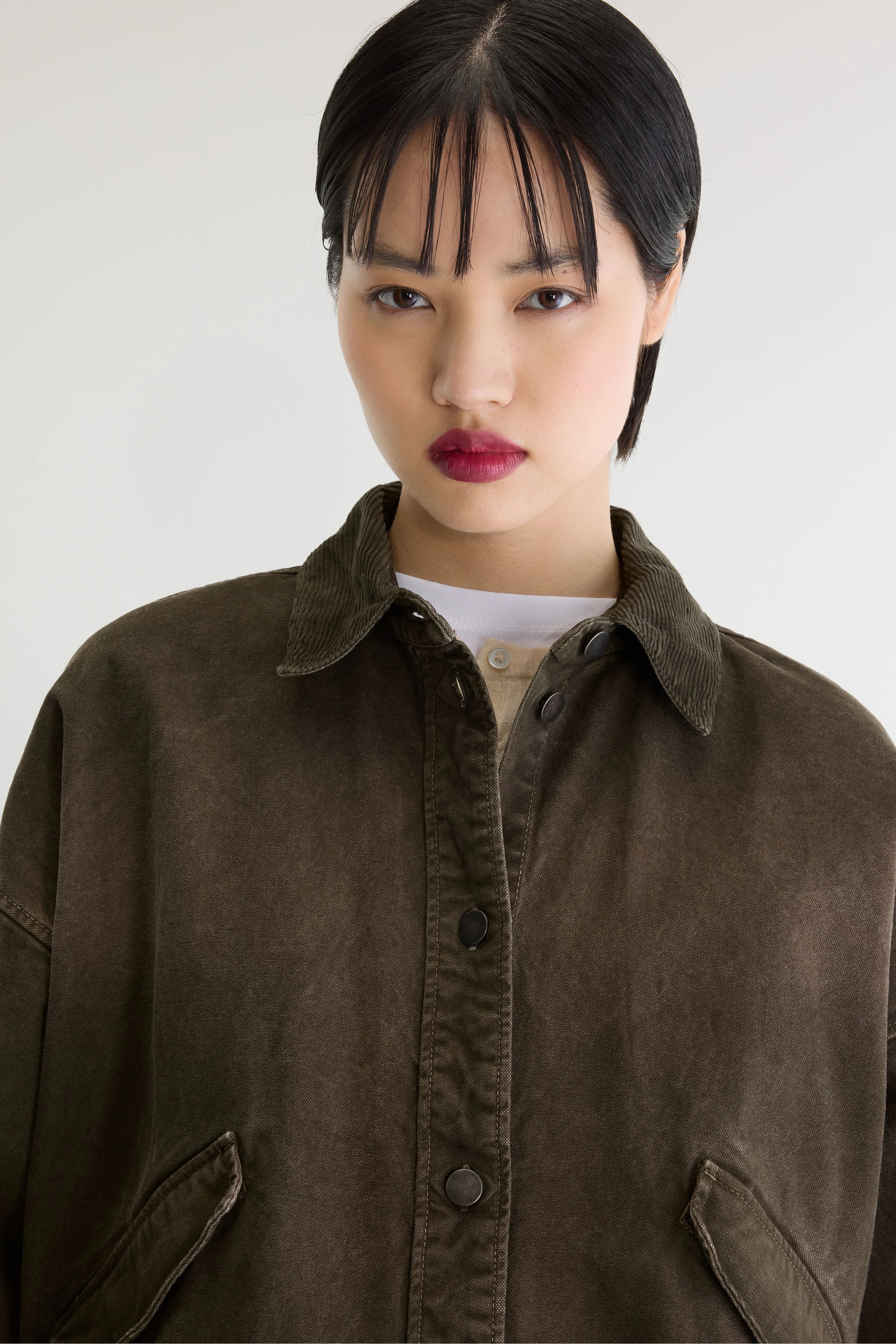 Wonder relaxte overshirt (262 / W / CARBONE)