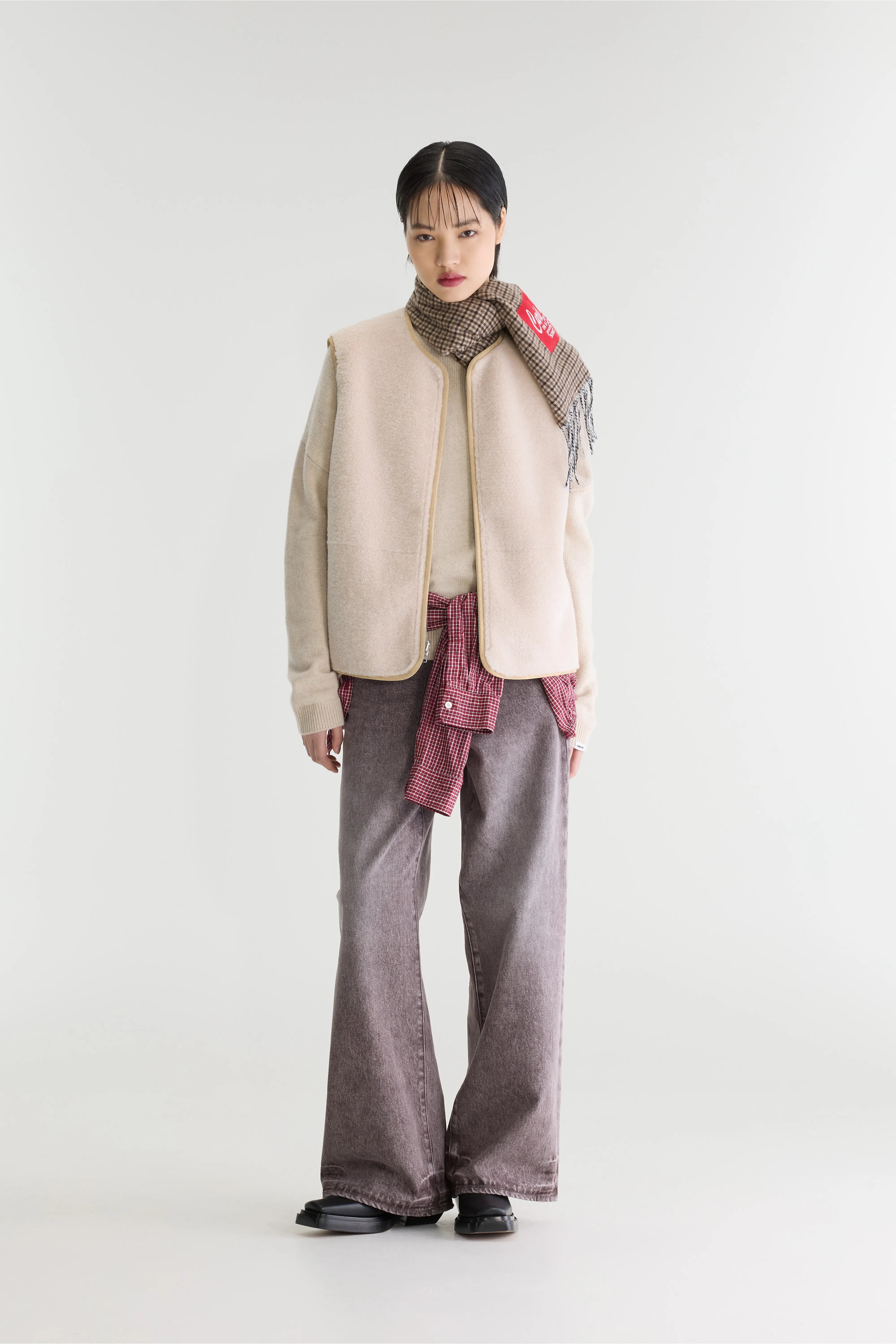 Elinor Sleeveless Jacket - Natural For Women | Bellerose