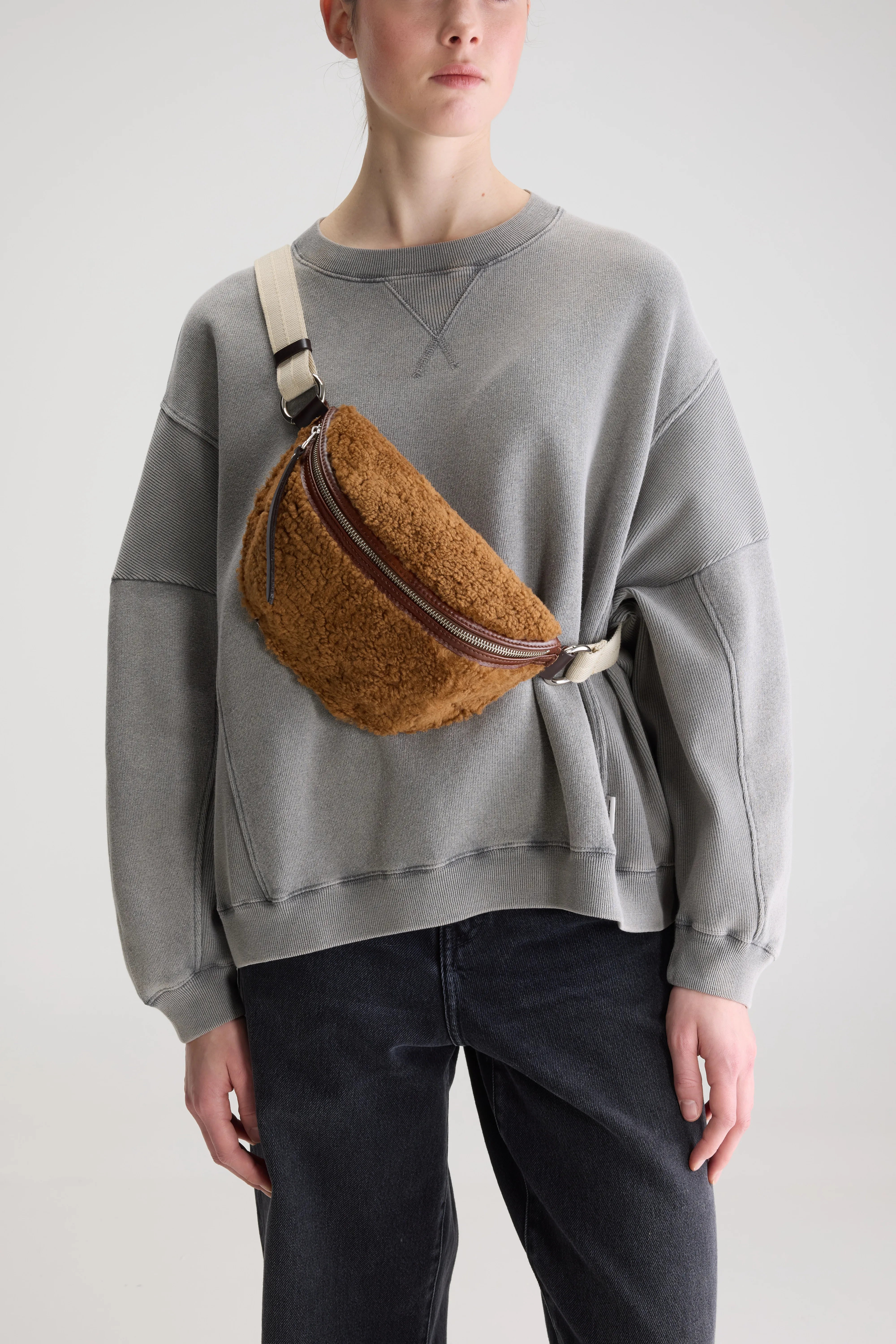 Sac Banane Rosie - Dark brown / Mokka / Pecan Pour Femme | Bellerose