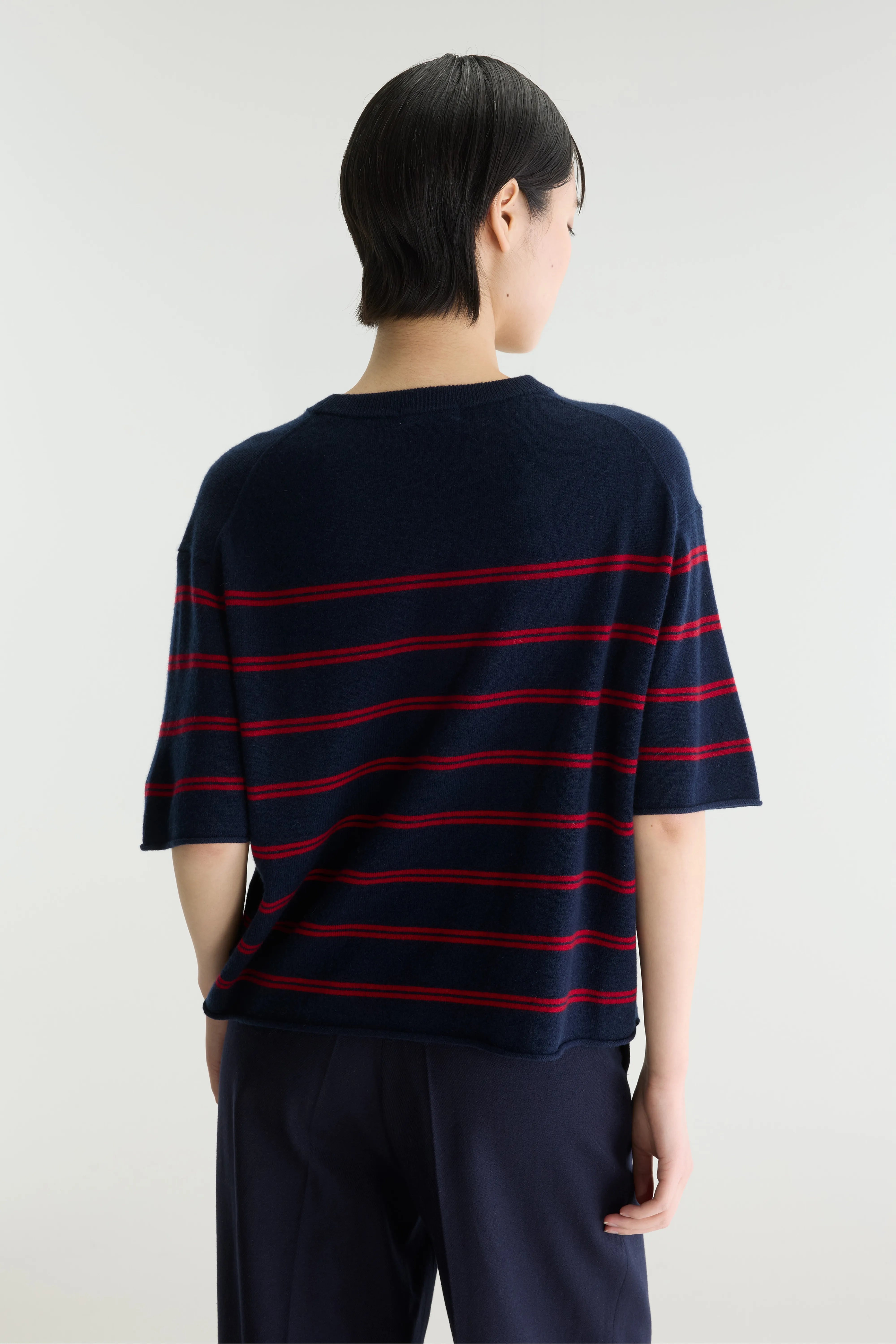 Pull à manches courtes Sonza (262 / W / STRIPE A)