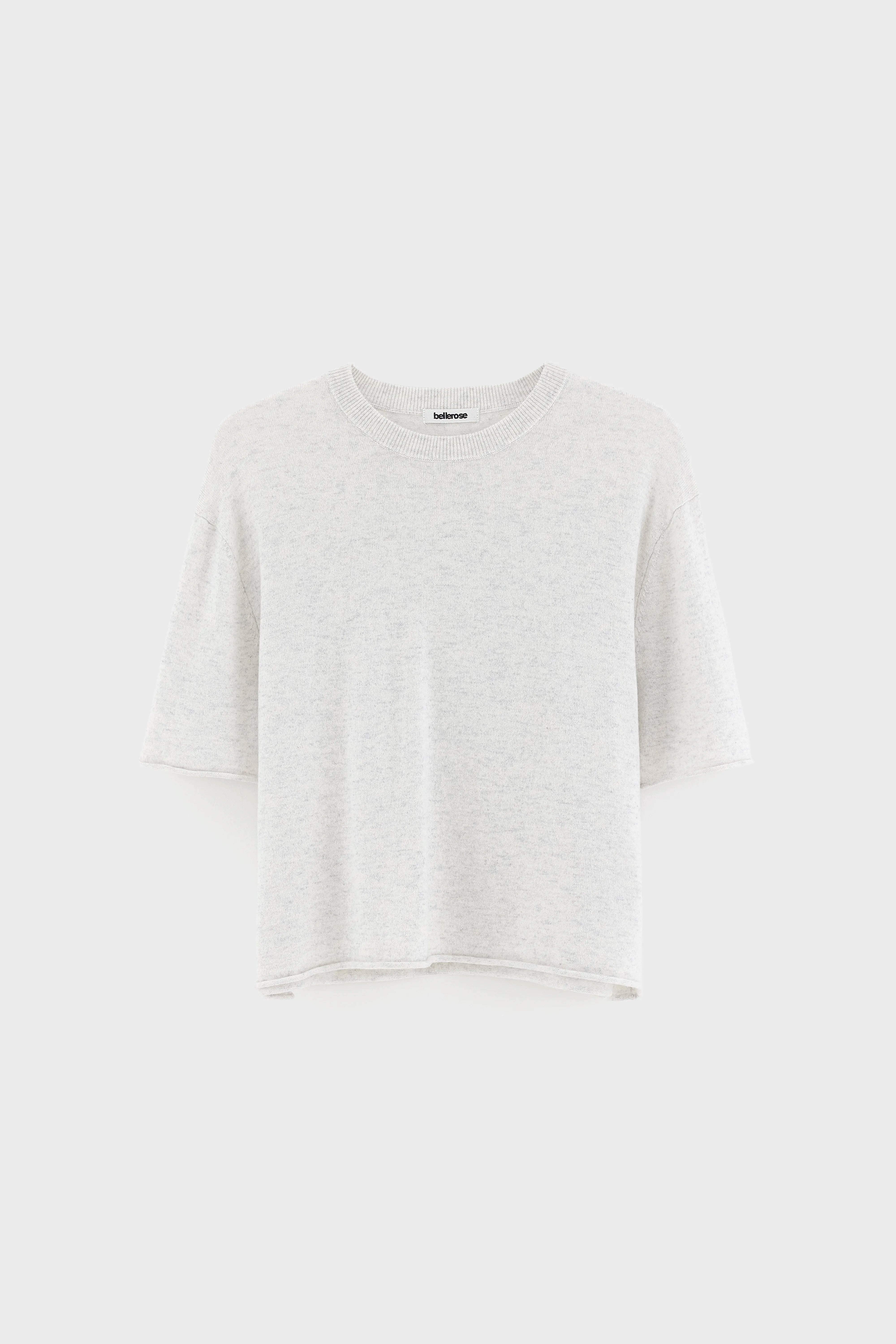 Sonza Short-sleeve Sweater - Neige For Women | Bellerose