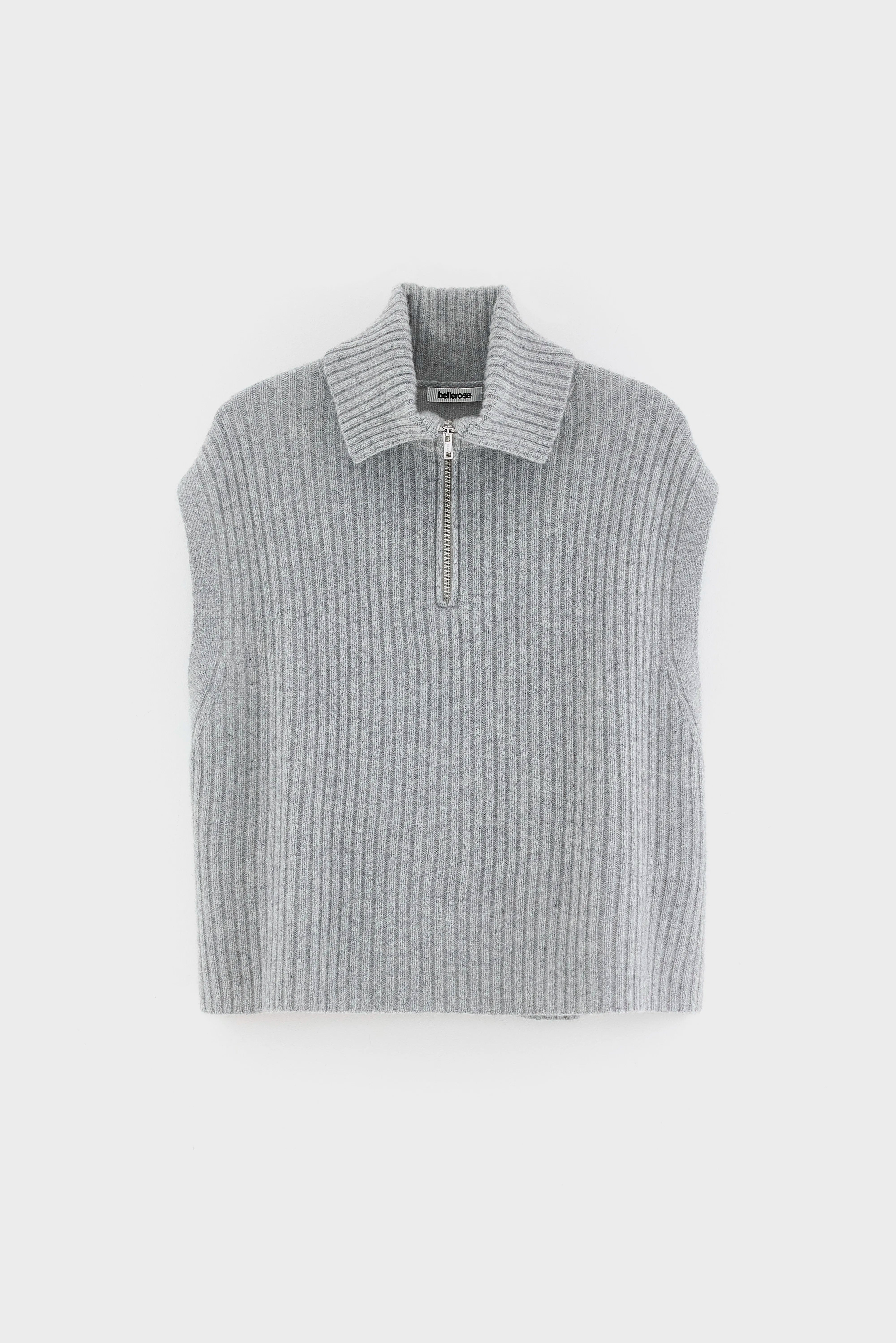 Amer mouwloze trui (262 / W / H. GREY)
