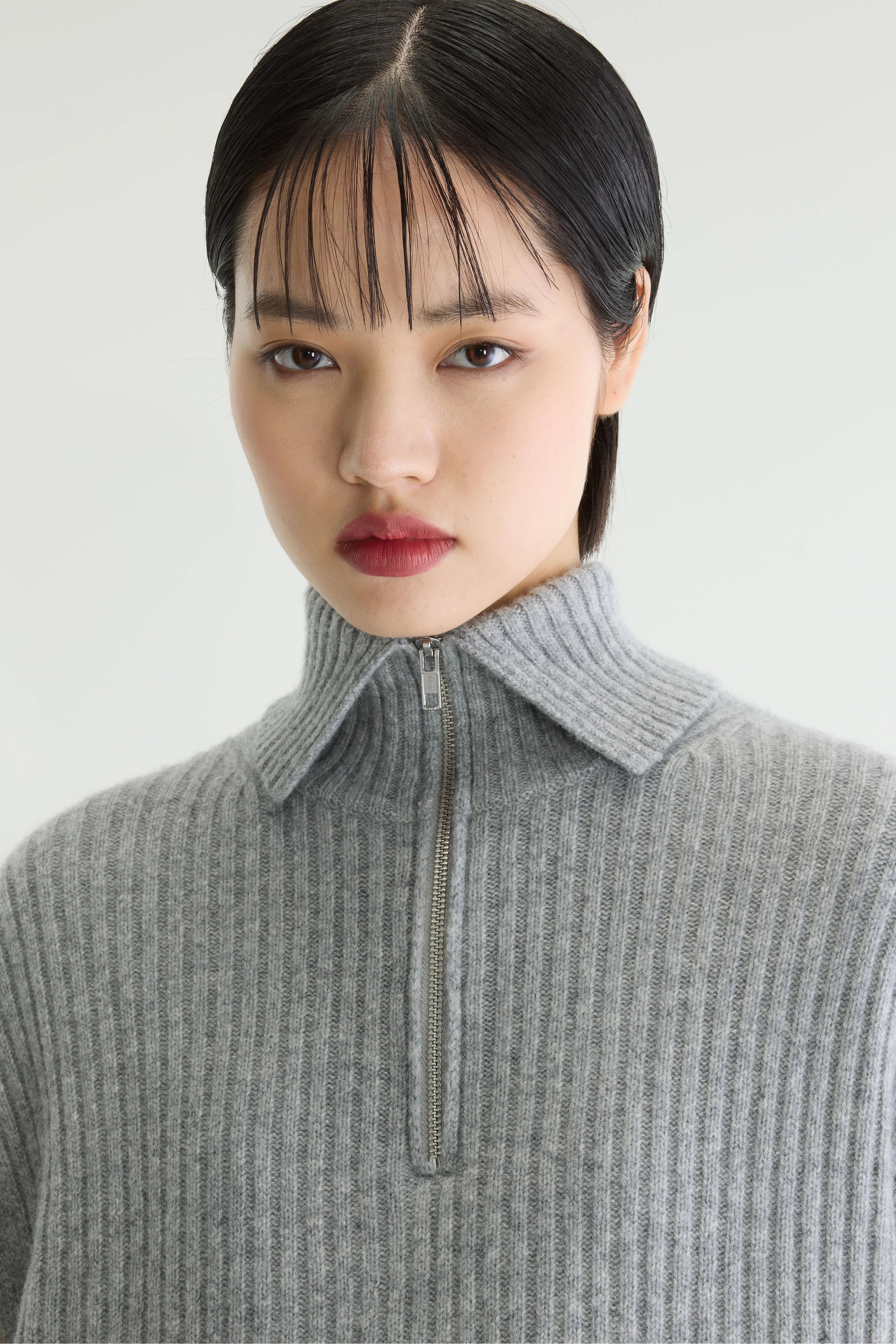 Amer Mouwloze Trui - H. grey Voor Dames | Bellerose