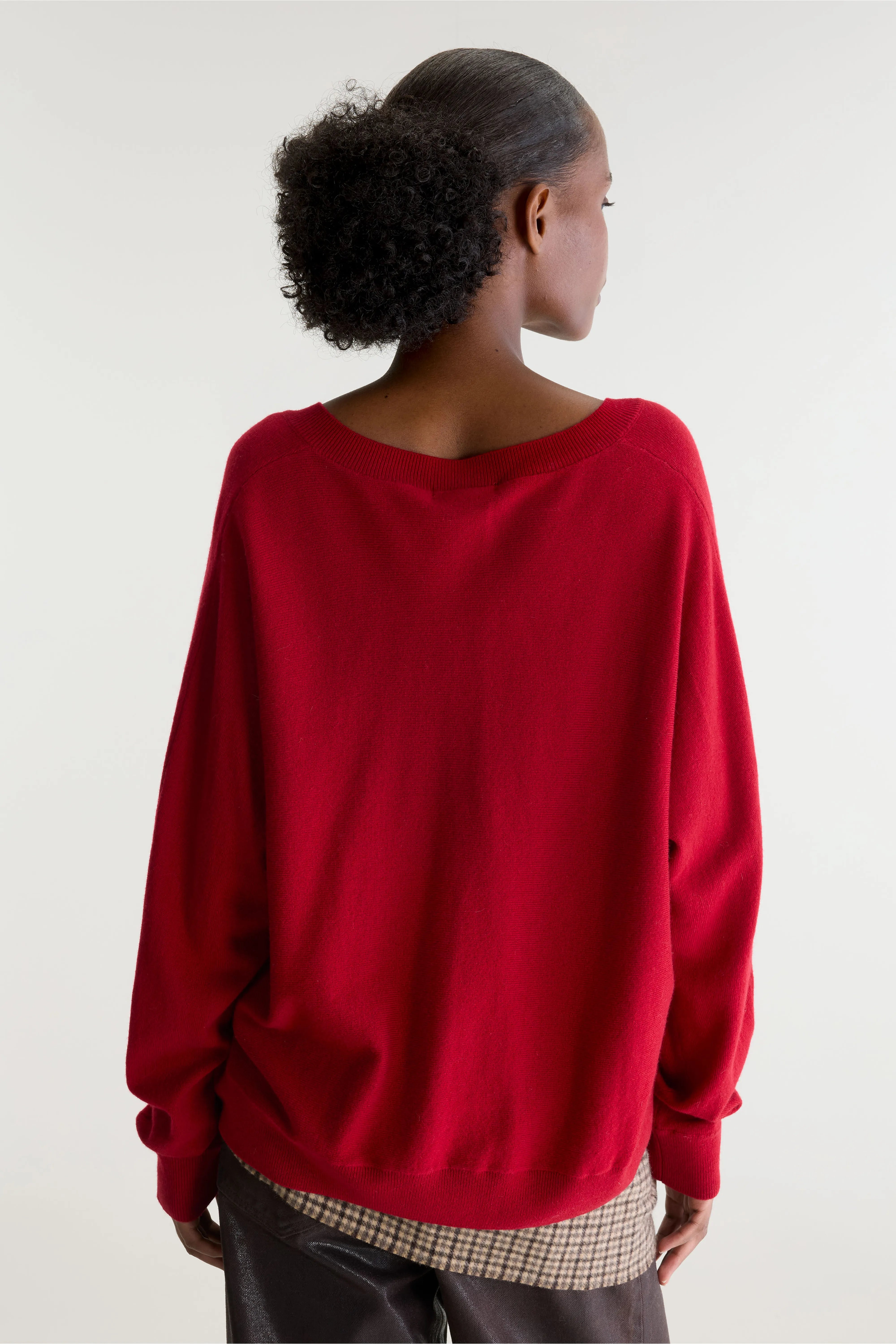 Sonev V-neck Sweater - Cranberry For Women | Bellerose