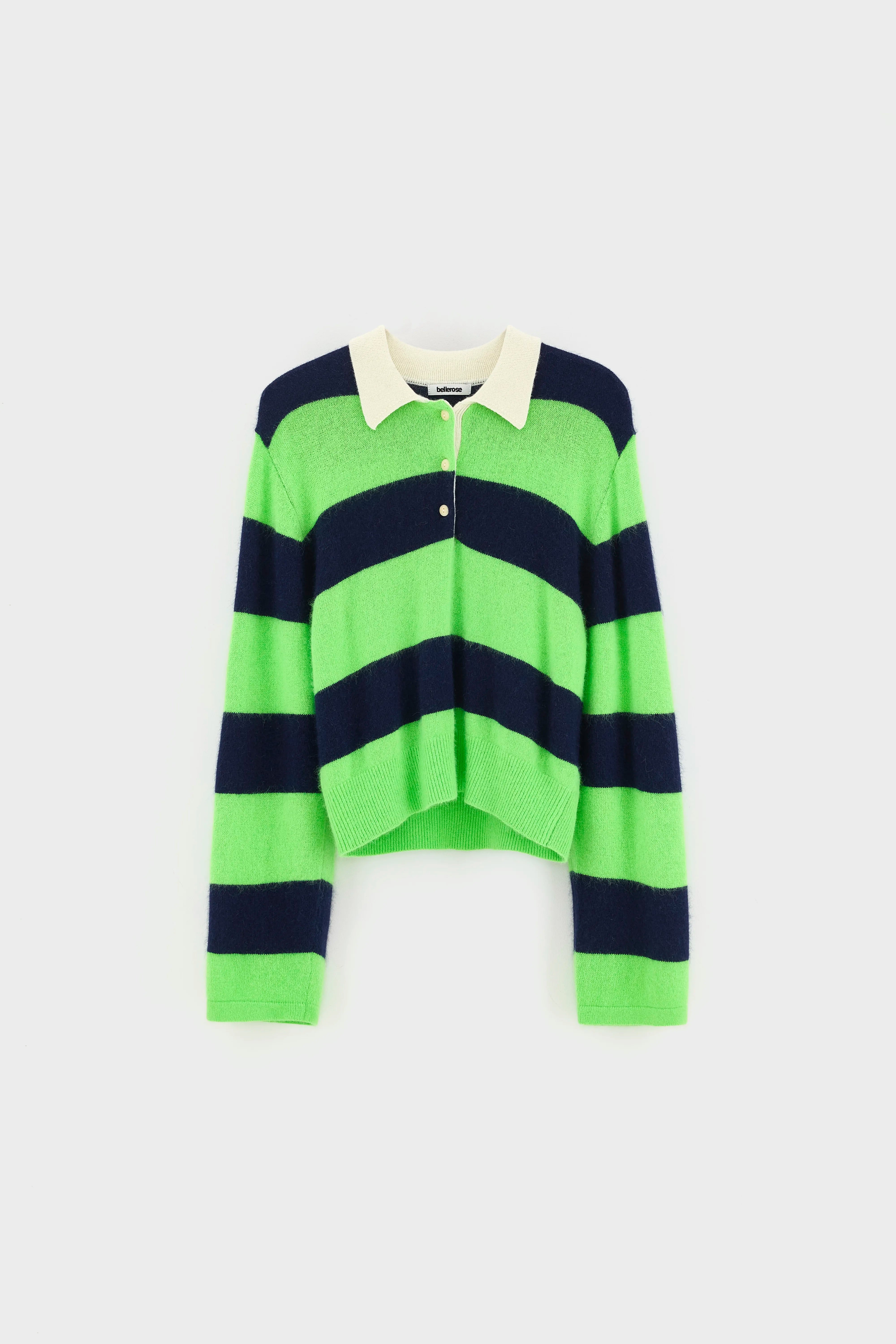 Dusto gestreepte polotrui (262 / W / STRIPE A)