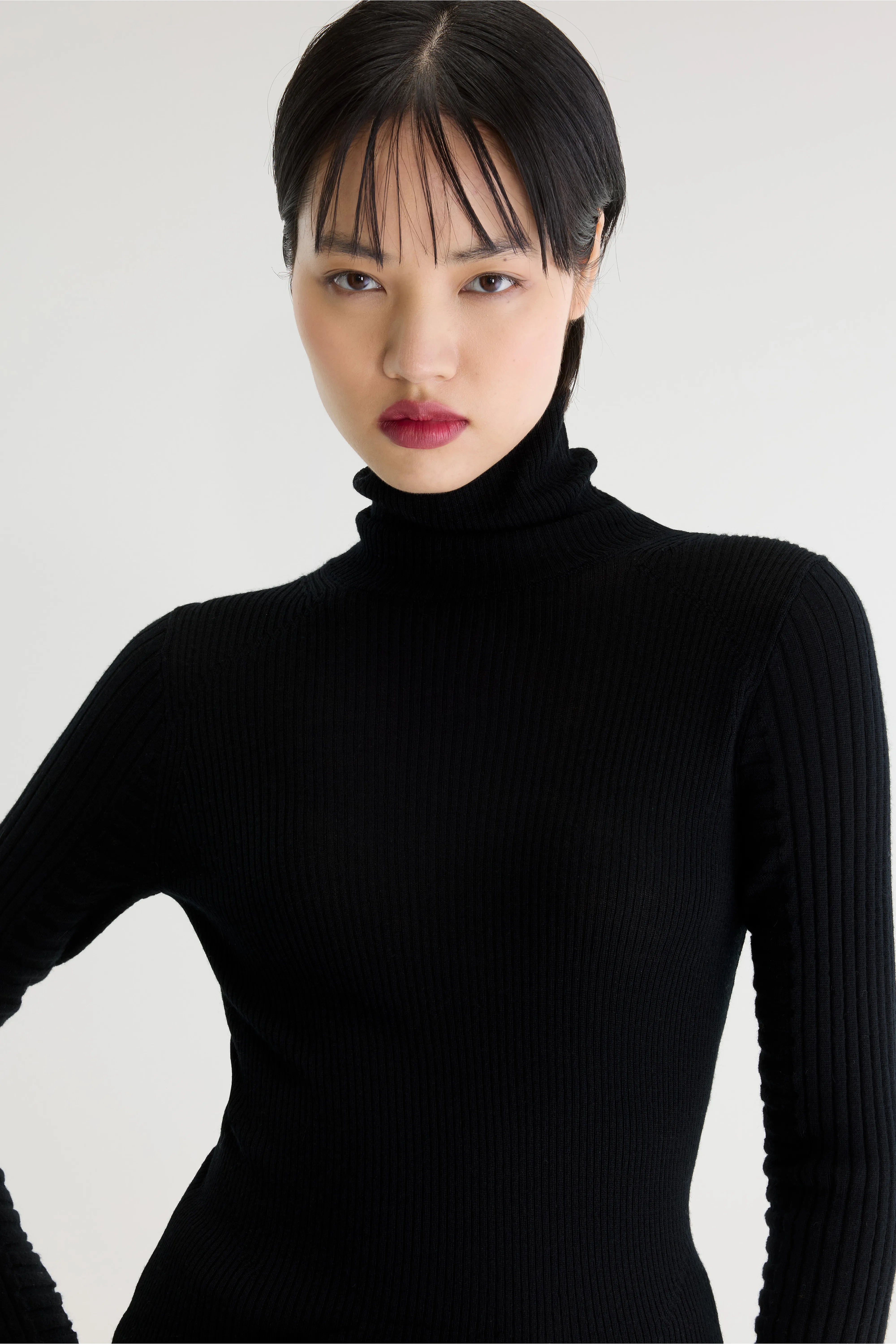 Pull Slim Awald - Black Pour Femme | Bellerose