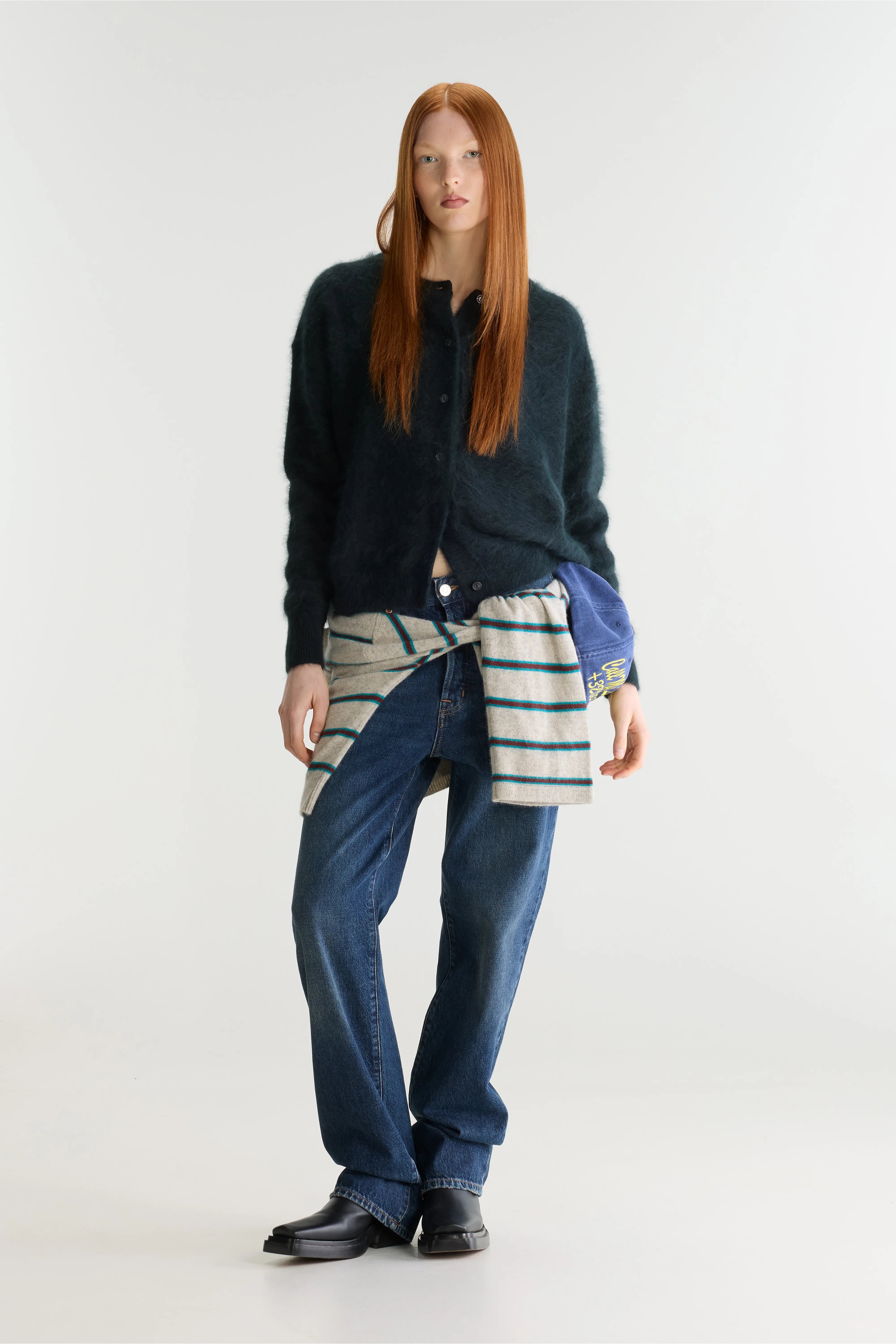 Dathan cardigan van angoramix (262 / W / JET SET)