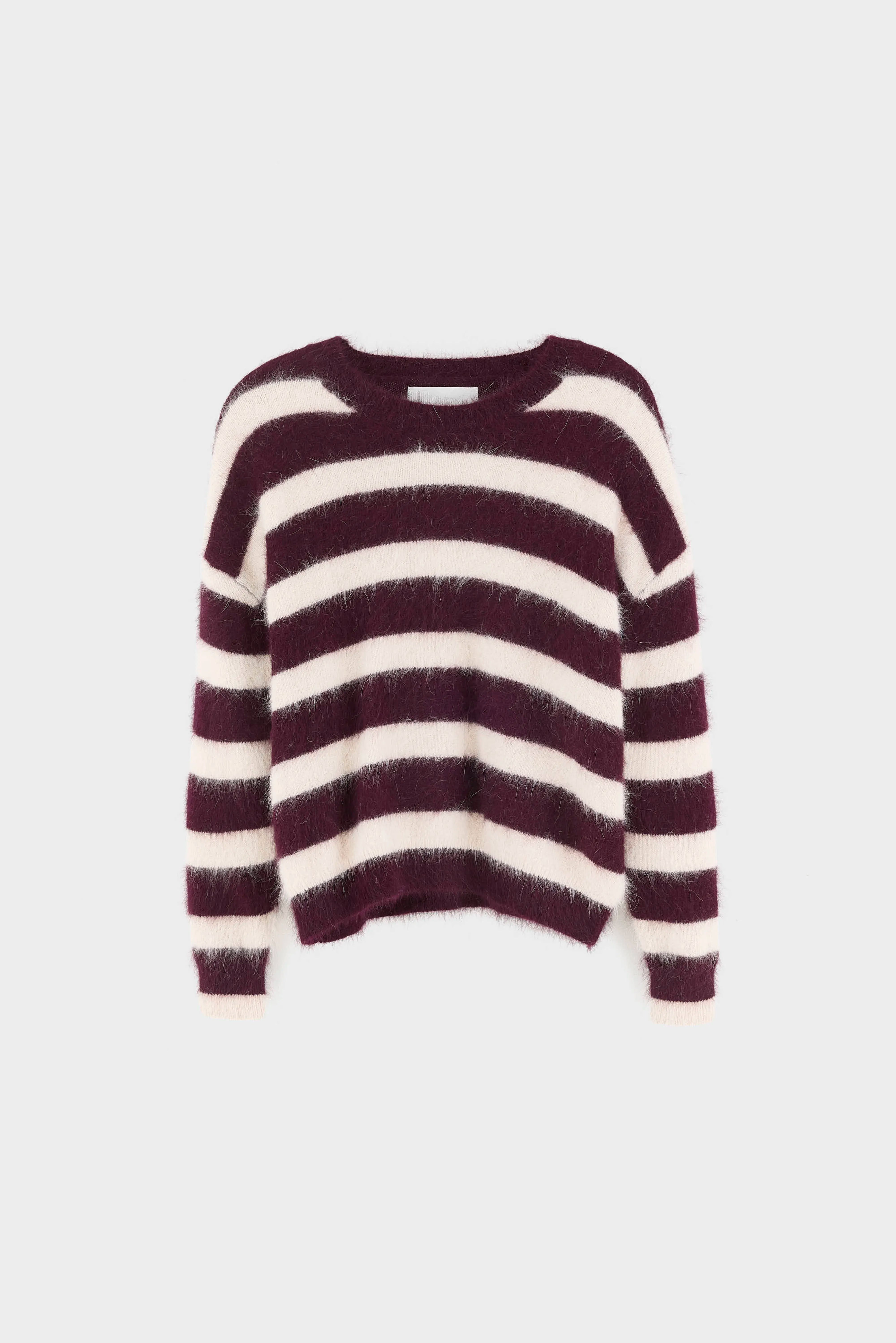 Pull en angora mélangé Datus (262 / W / STRIPE B)
