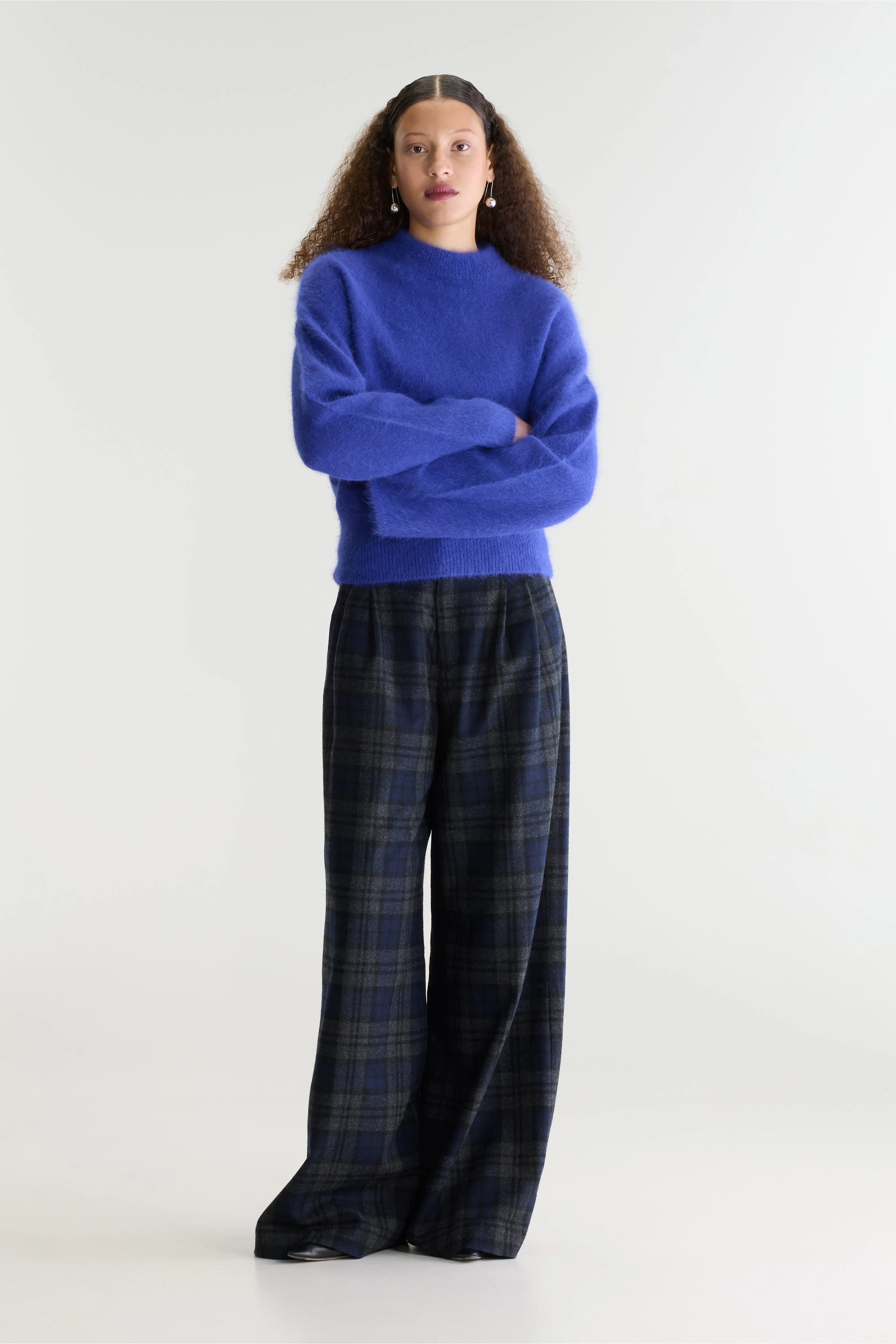 Pull col rond Dateko (262 / W / BLUEWORKER)