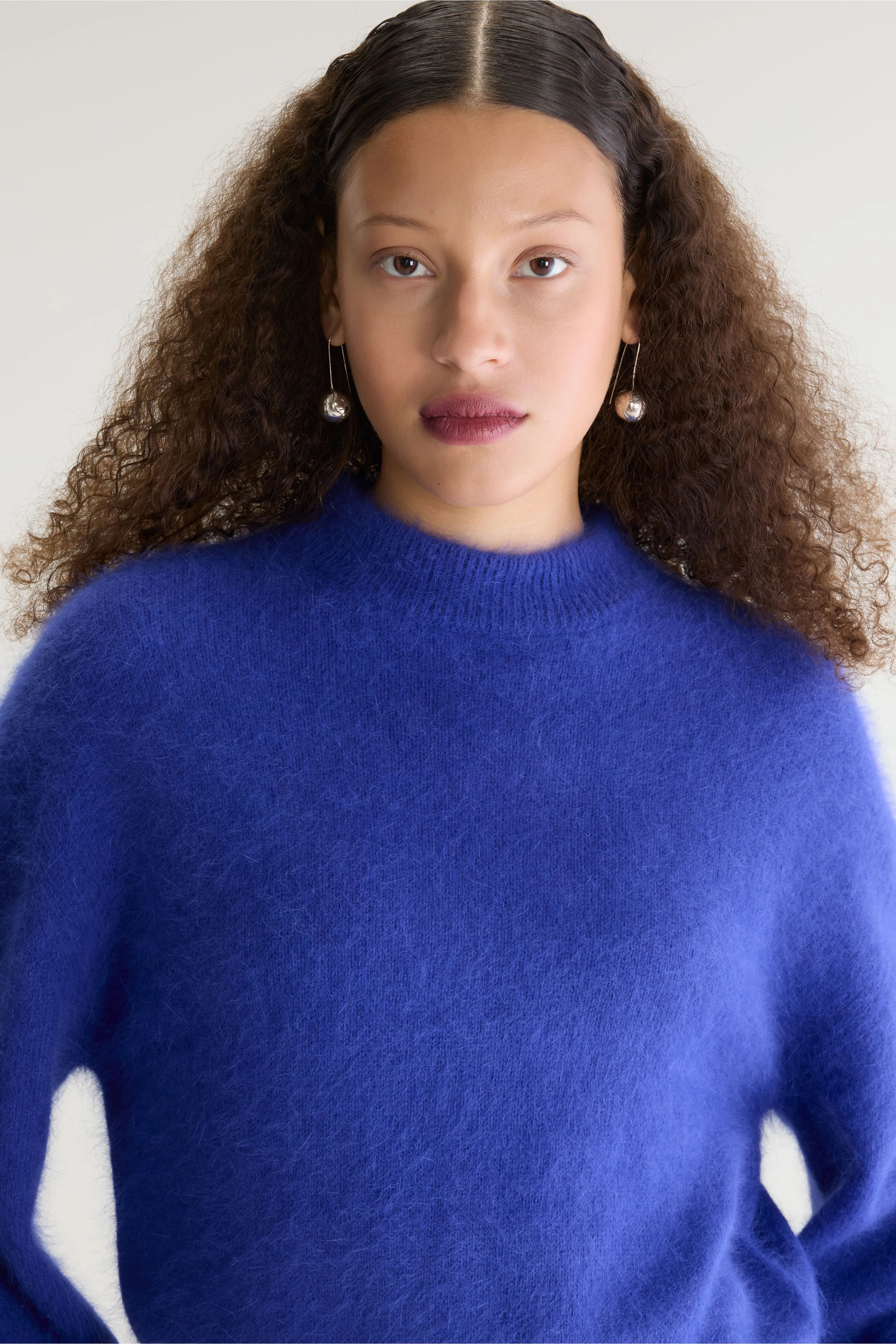 Pull col rond Dateko (262 / W / BLUEWORKER)
