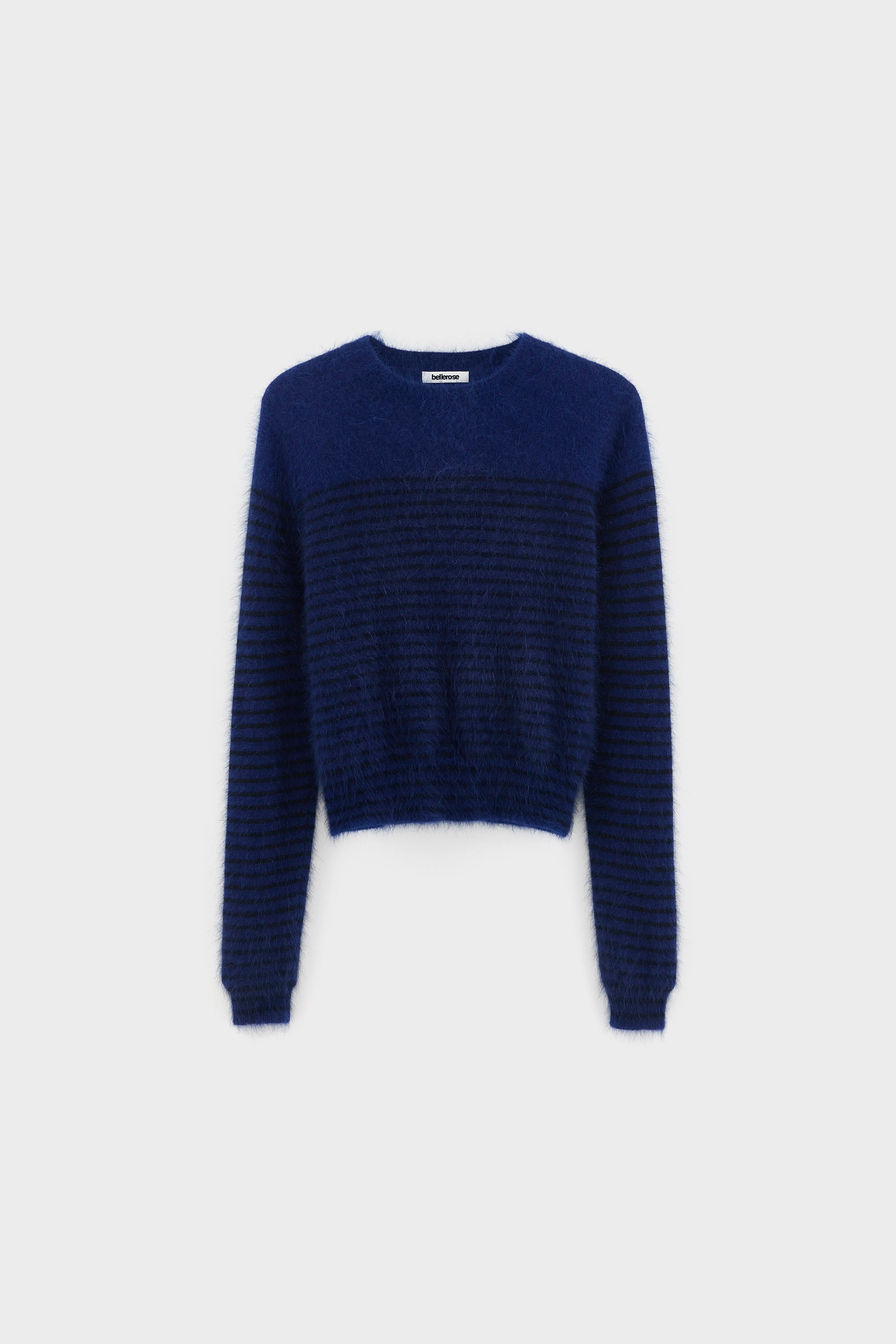 Pull col rond Datir (262 / W / STRIPE A)