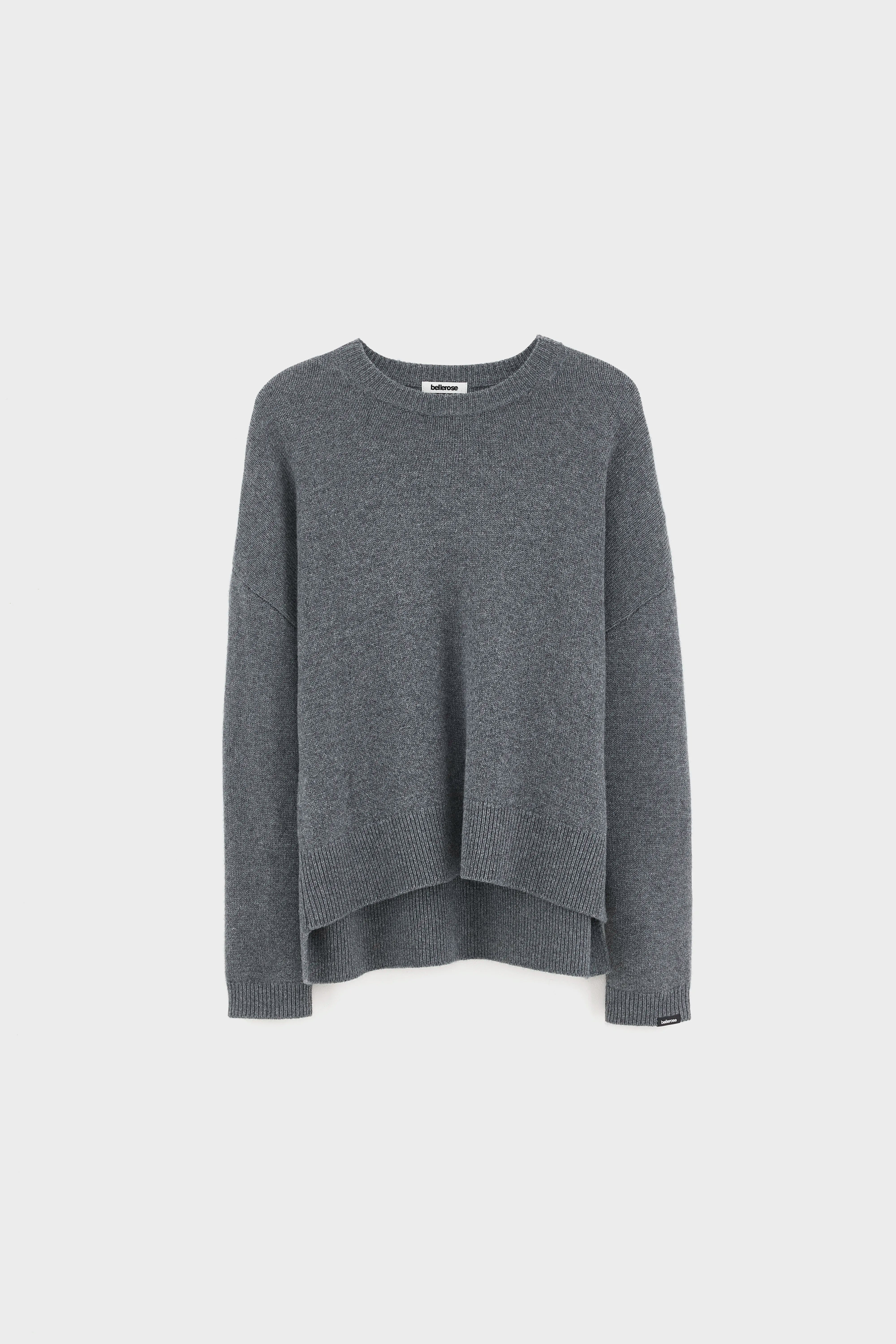 Syn crewneck cashmere sweater (262 / W / GREY MELANGE)