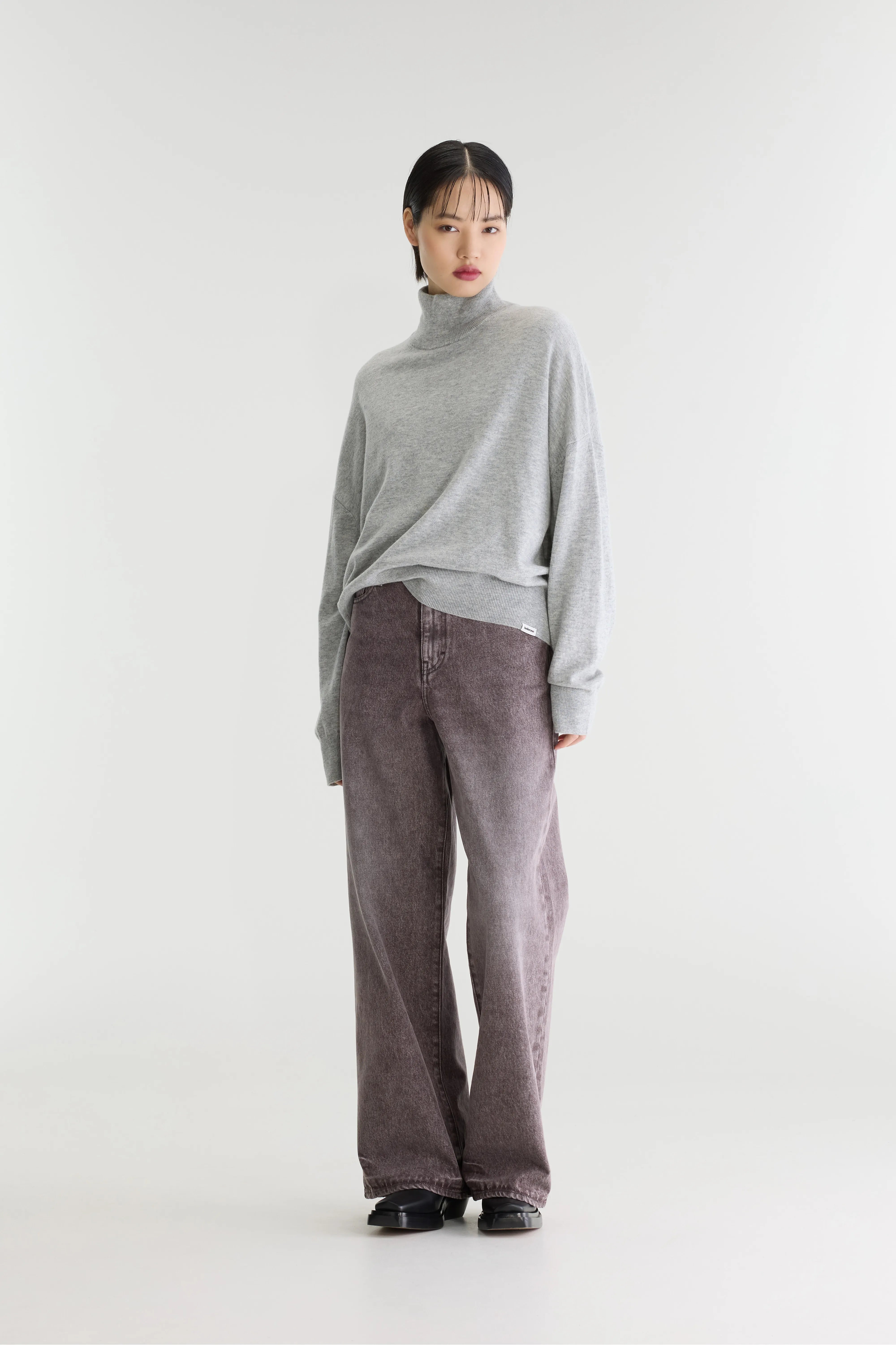 Pull À Col Cheminée Sonys - Light grey Pour Femme | Bellerose