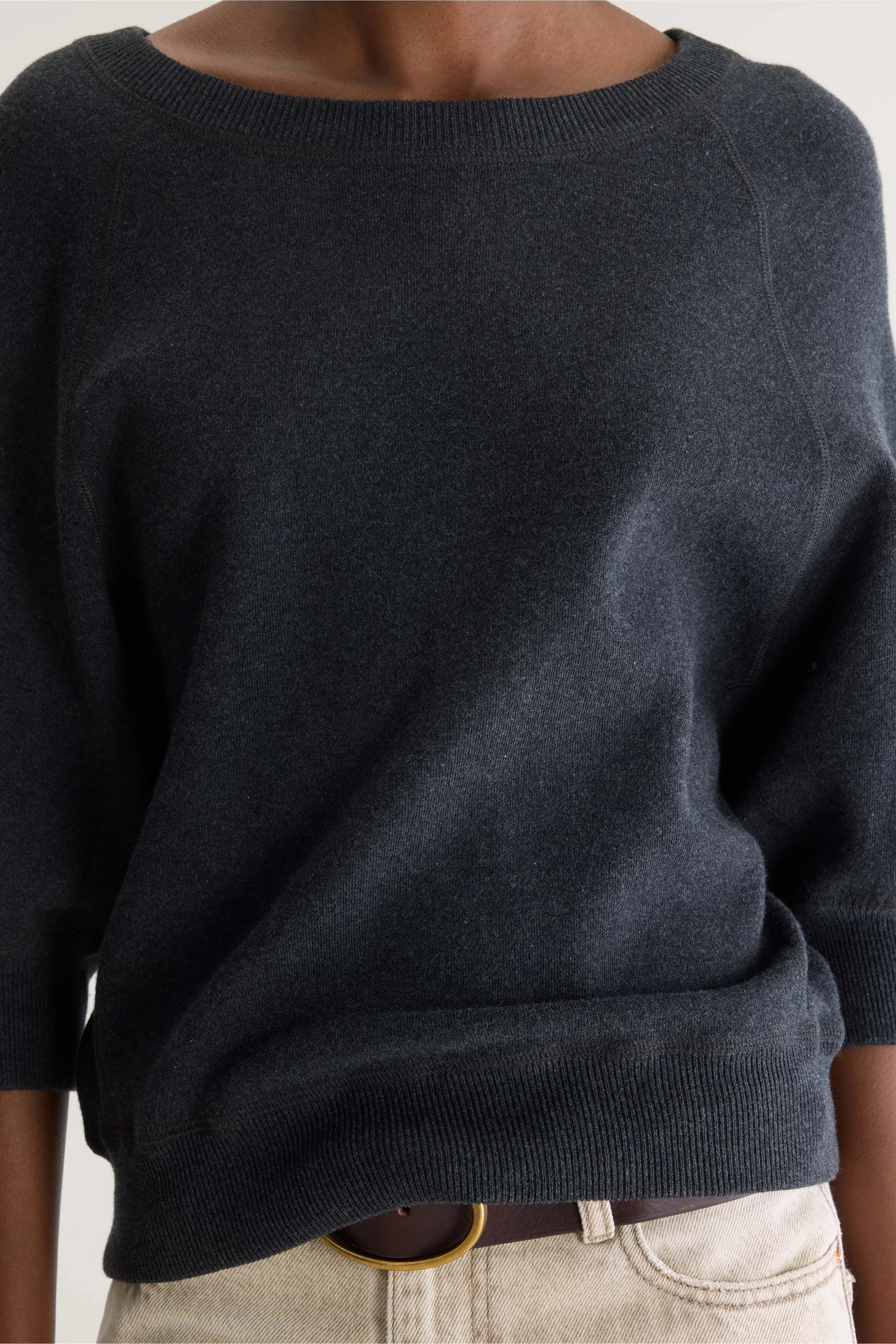 Anglet crewneck sweater (262 / W / ANTHRACITE)