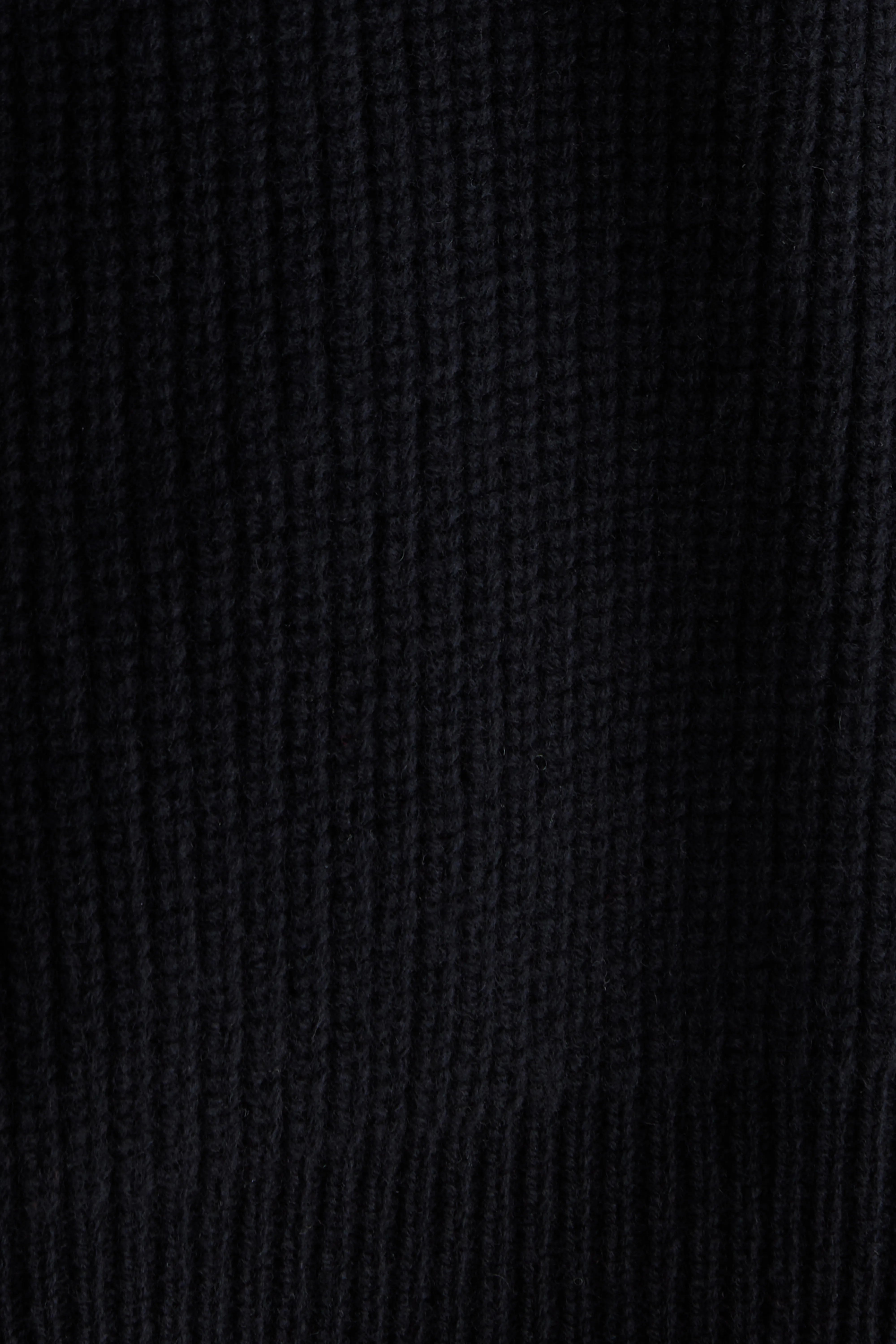 Dorou cropped trui met ronde hals (262 / W / BLACK)