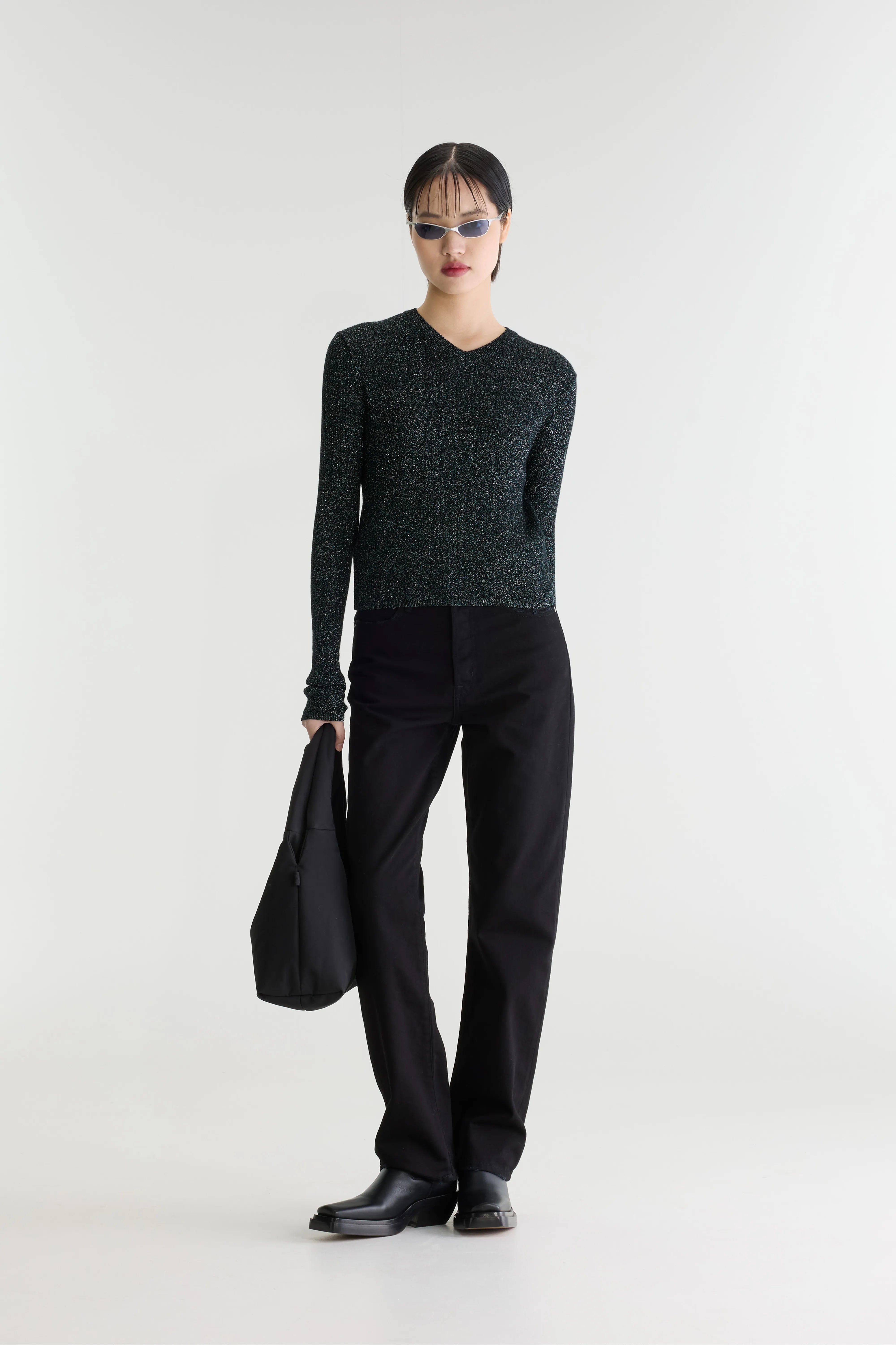 Laiu slim fit trui (262 / W / BLACK)