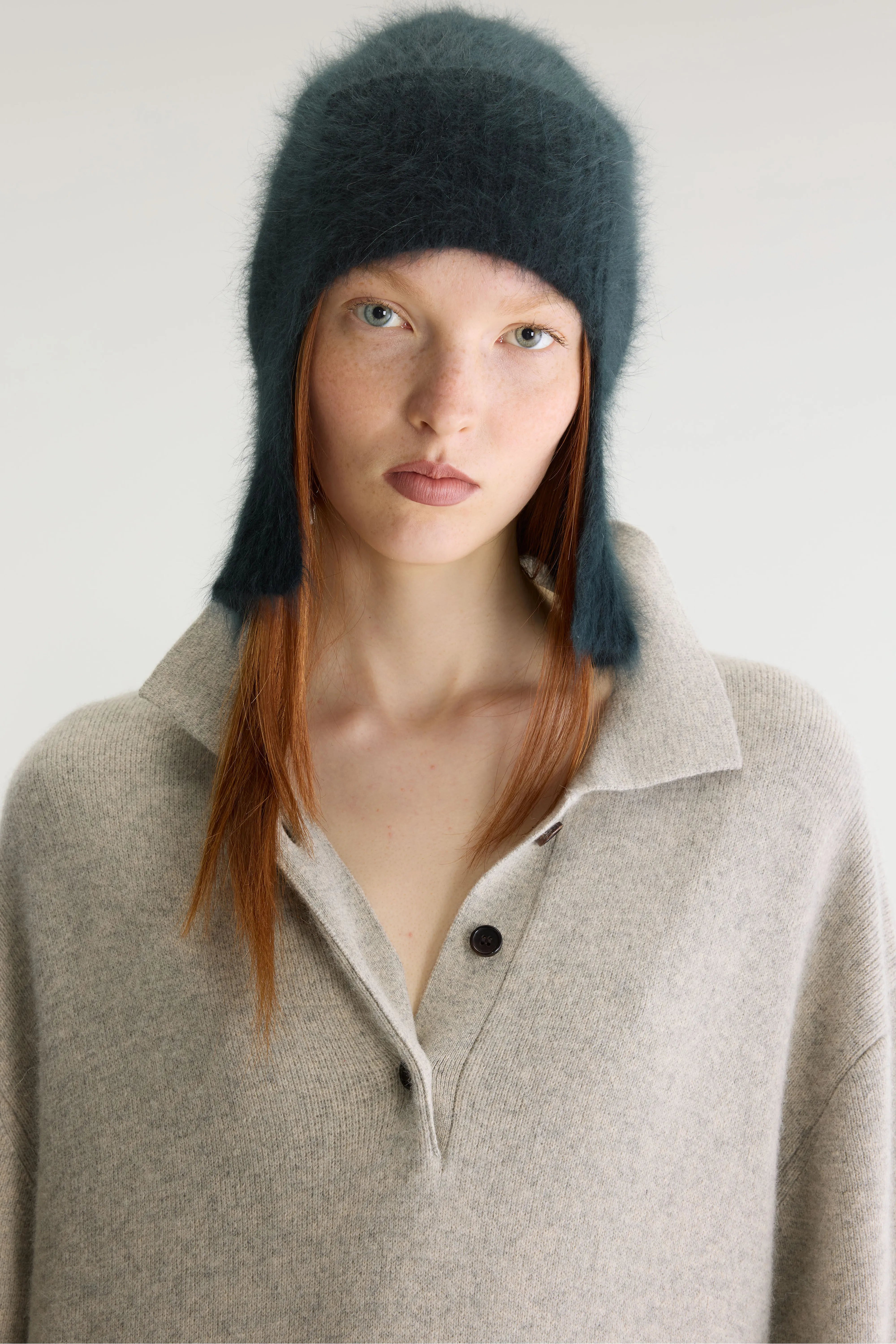 Duslo midi polojurk (262 / W / LIGHT GREY)