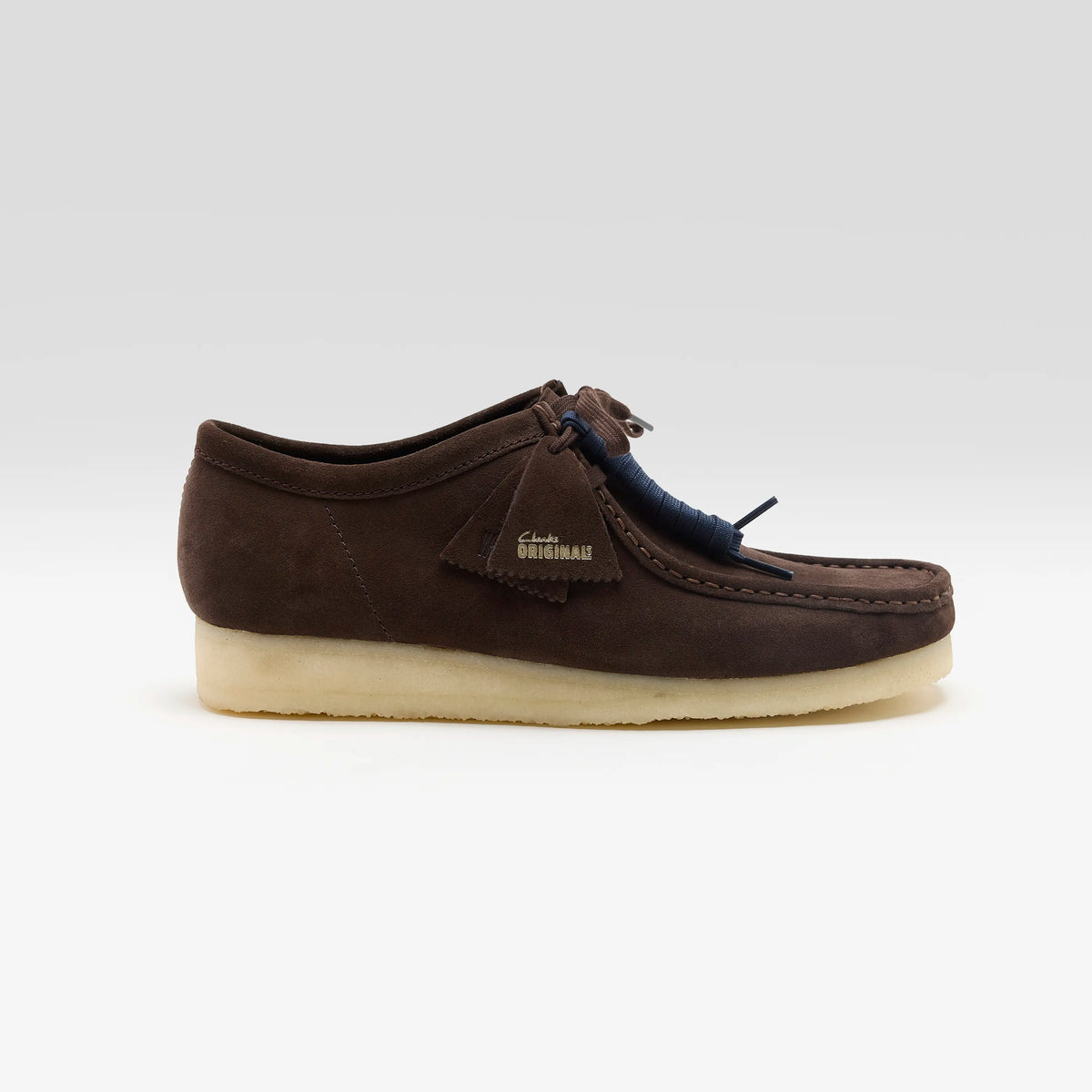 Clarks | Wallabee Shoes Dark Brown Suede | Bellerose