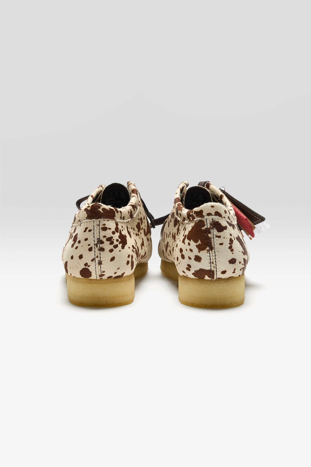 Wallabee Brown Cow Print for Men (262 / M / BROWN)