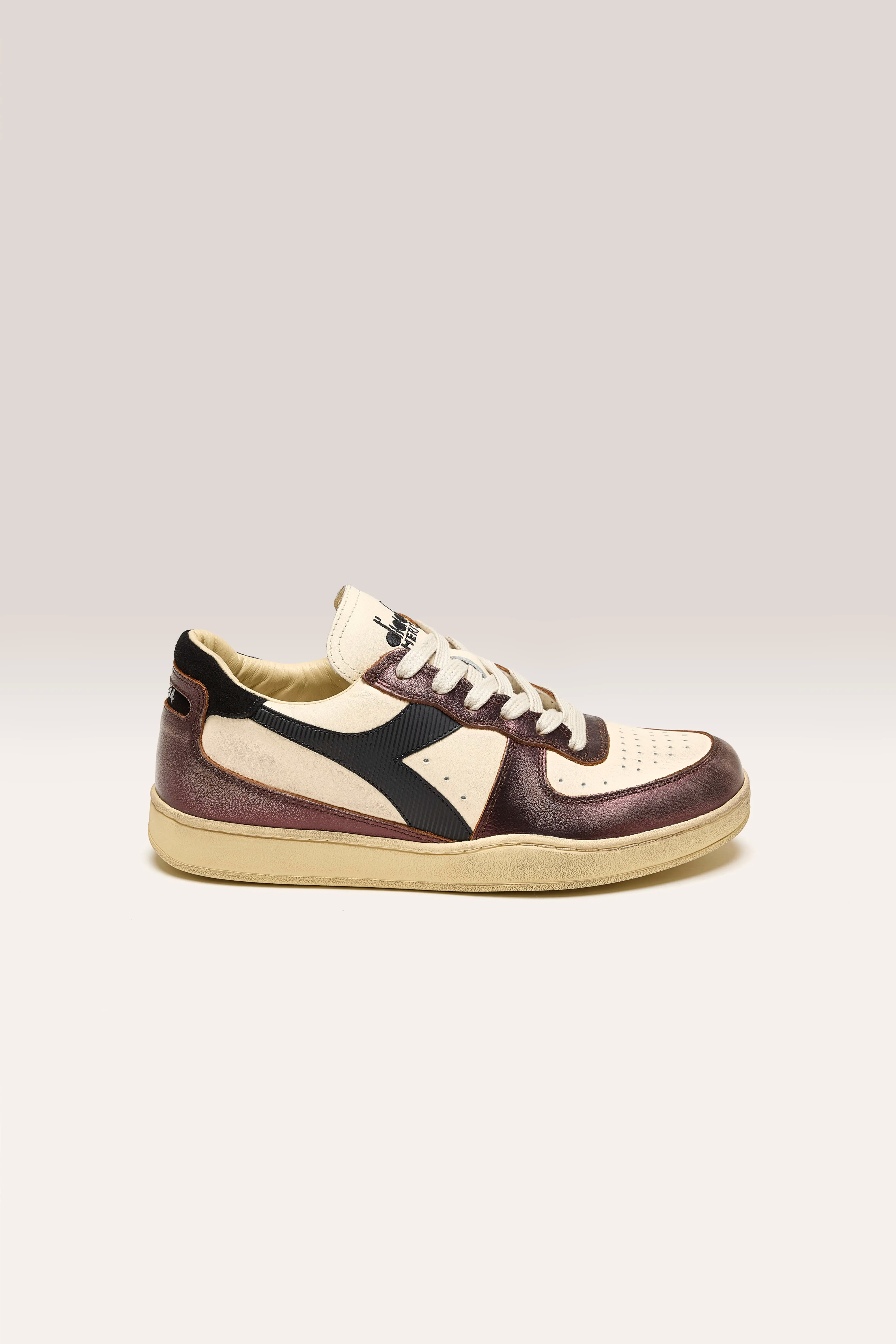 Diadora Mi Basket Low Metallic Dirty Sneakers Bellerose