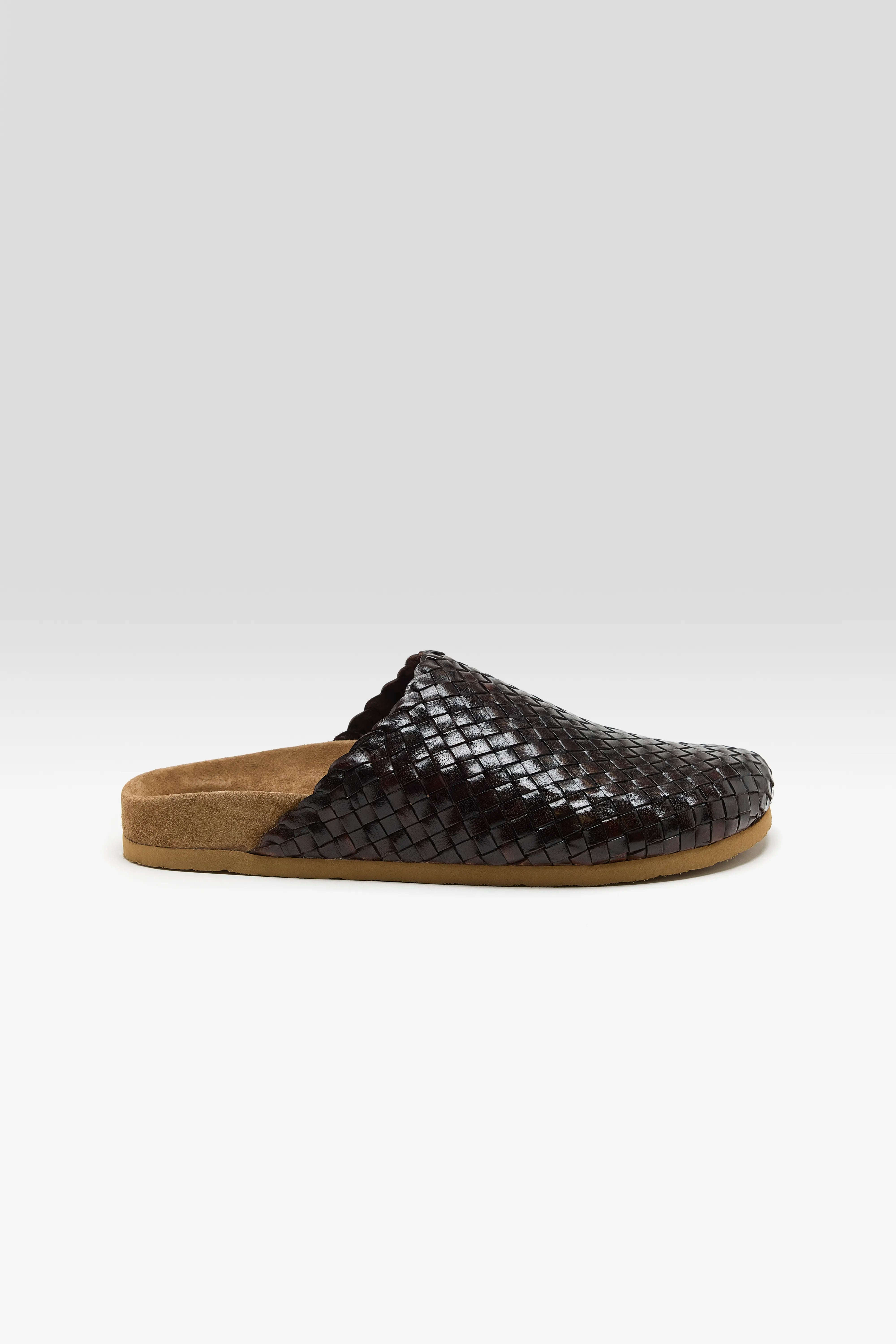 Woven Leather Mule Sandals Voor Dames | Bellerose