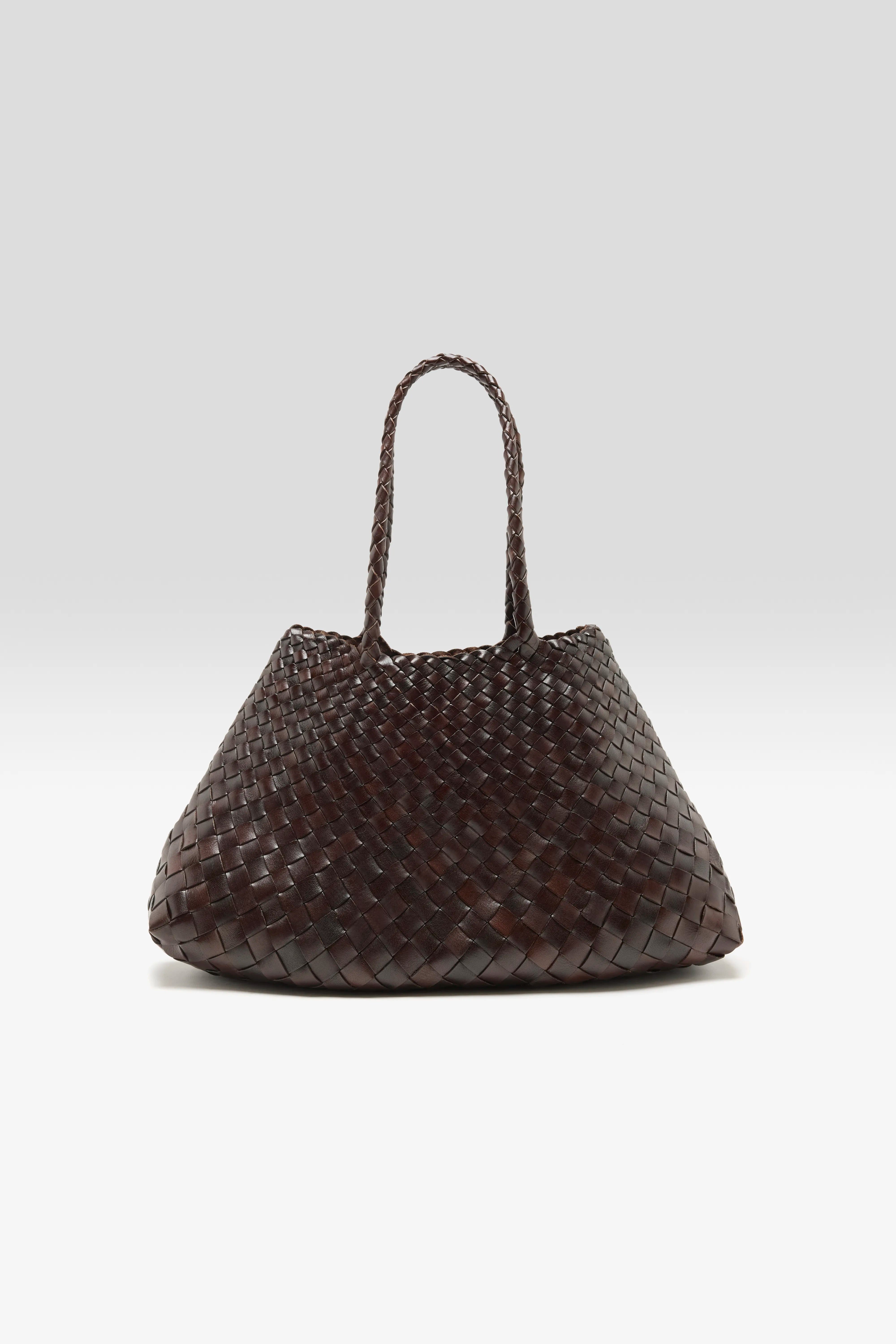 Santa Croce Big Woven Leather Bag For Women | Bellerose