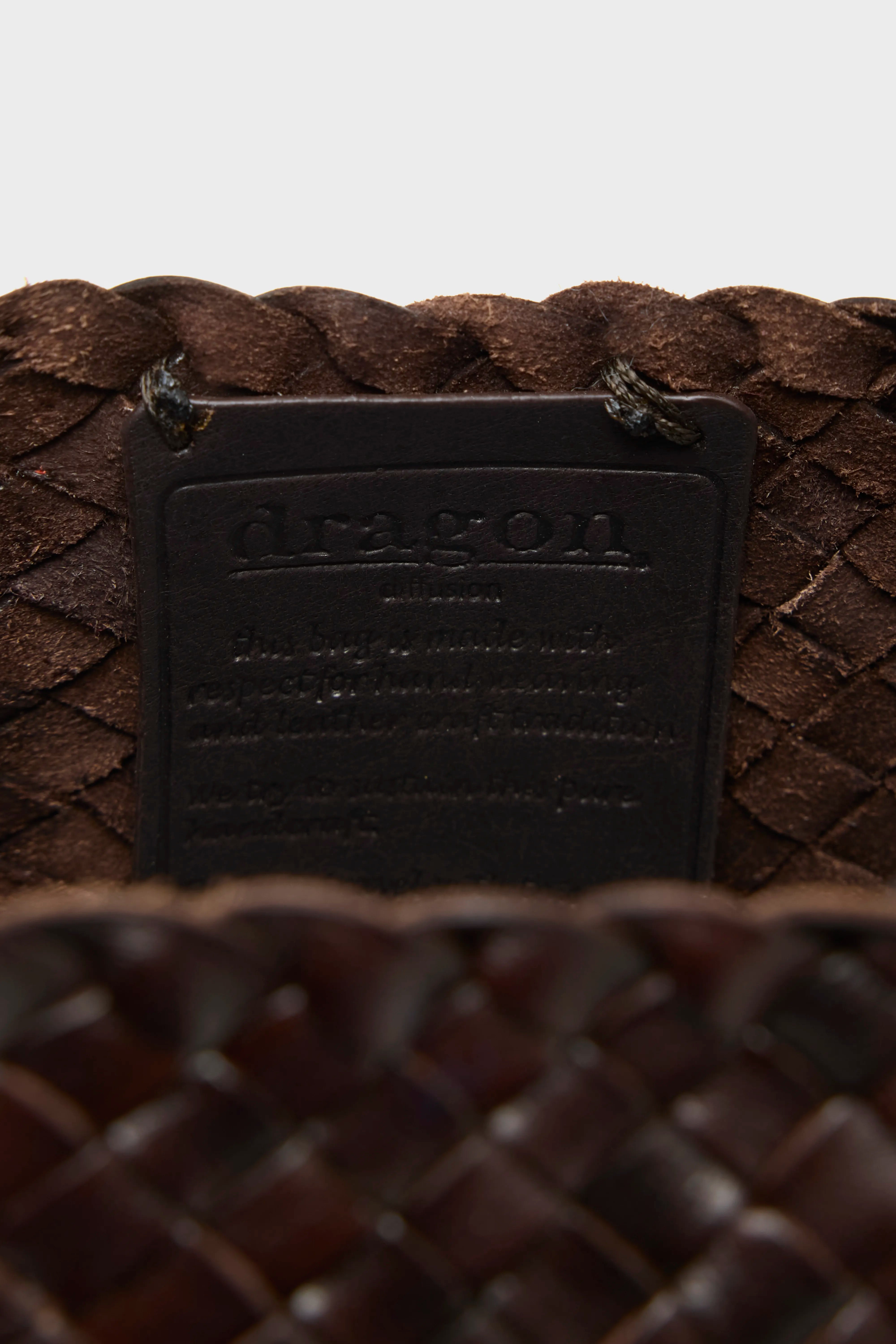 Santa Croce Big Woven Leather Bag For Women | Bellerose